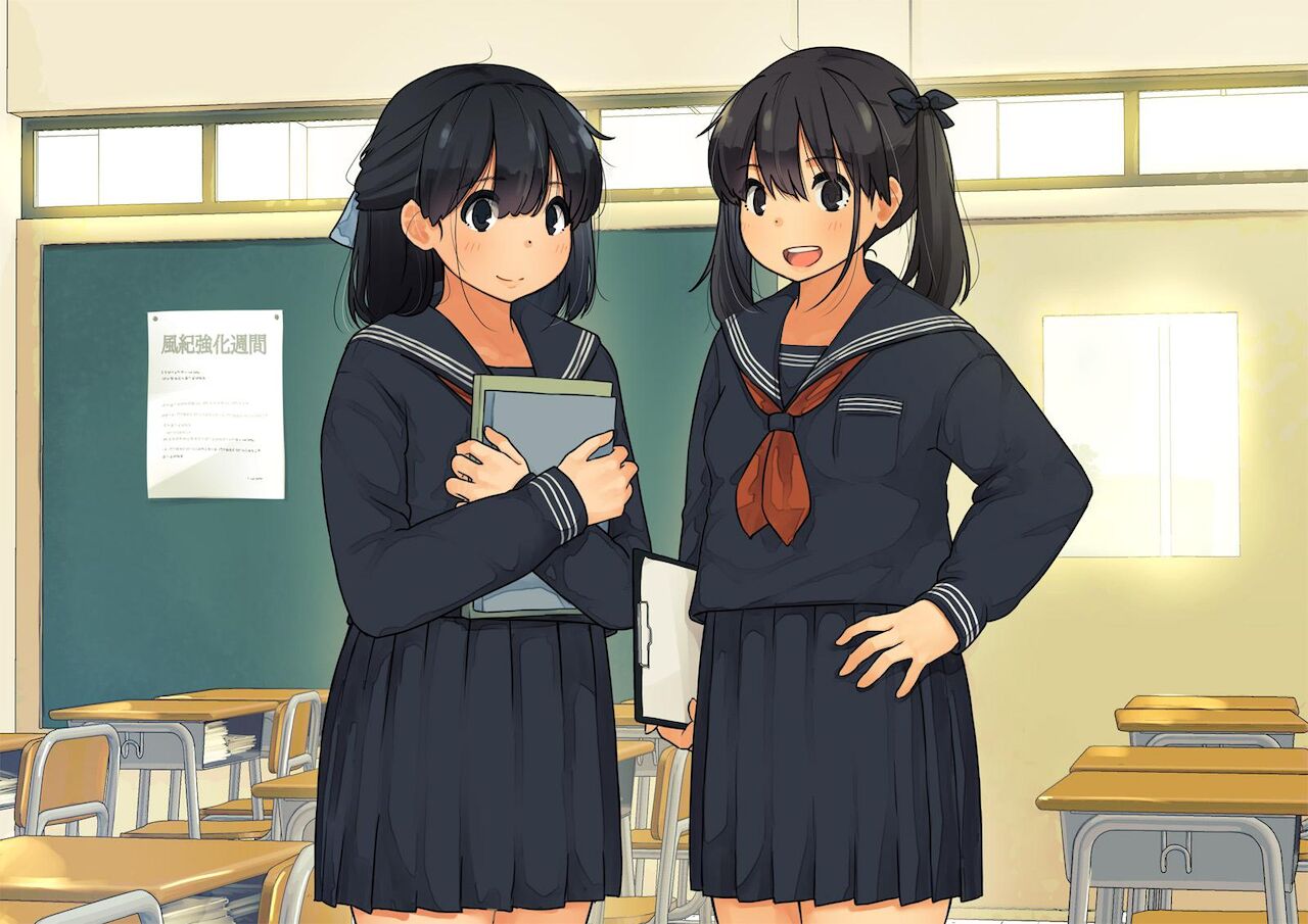 同級生のスカートめくらせてもらった（※ナプキンあり注意） page 2 full