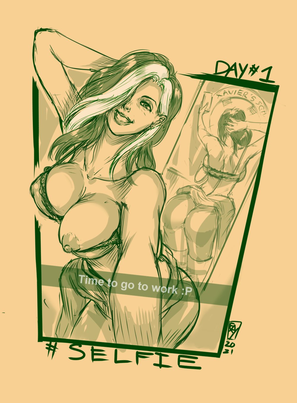 Inktober 2021 page 1 full