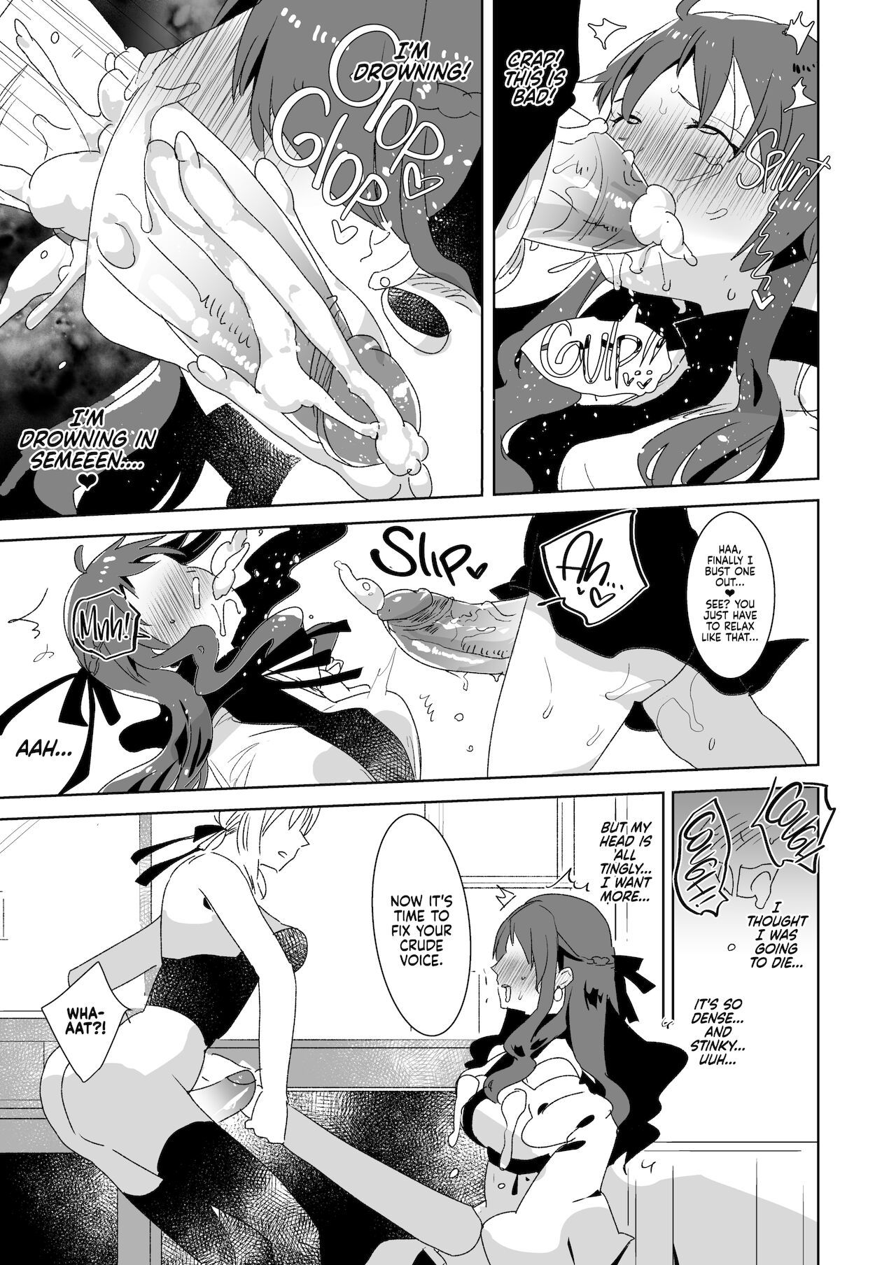 Futanari Alter-tachi ni Josou Shita Ore ga Okasareru Hanashi page 10 full