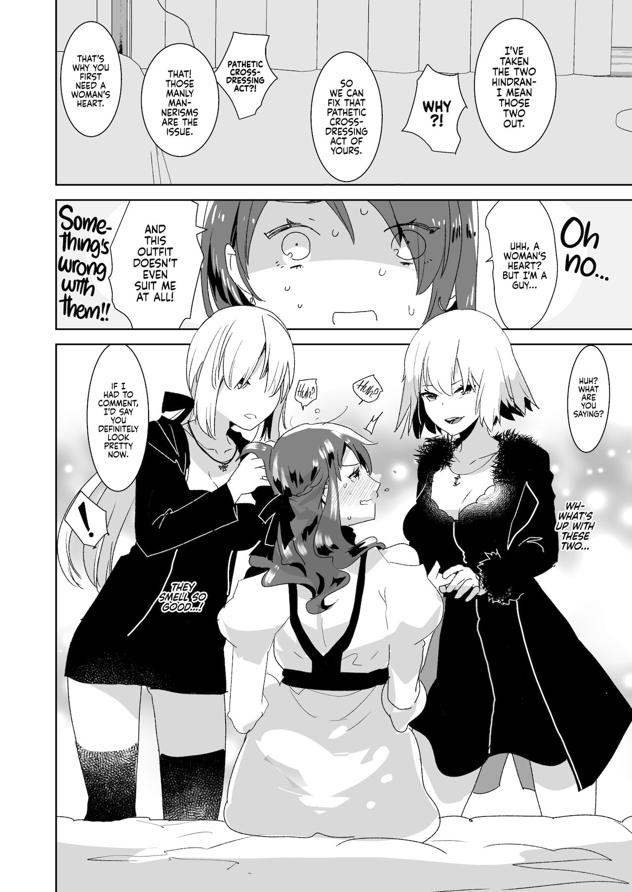 Futanari Alter-tachi ni Josou Shita Ore ga Okasareru Hanashi page 5 full