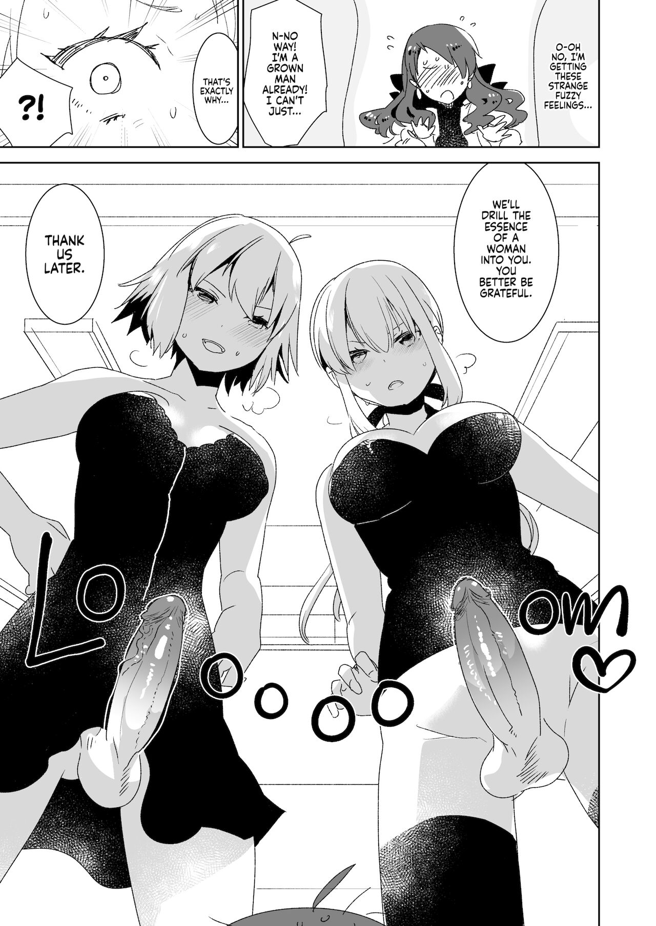 Futanari Alter-tachi ni Josou Shita Ore ga Okasareru Hanashi page 6 full