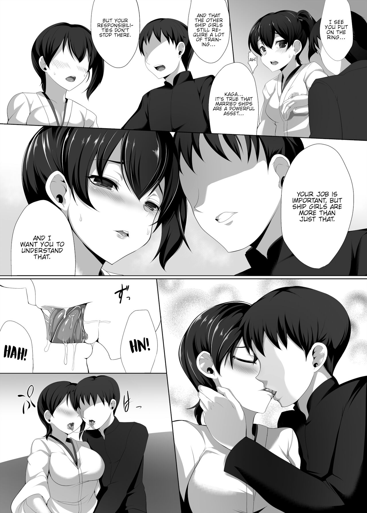 KA - Seisai Kuubo Shinkon Report | KA - Carrier Wife Honeymoon Report page 8 full