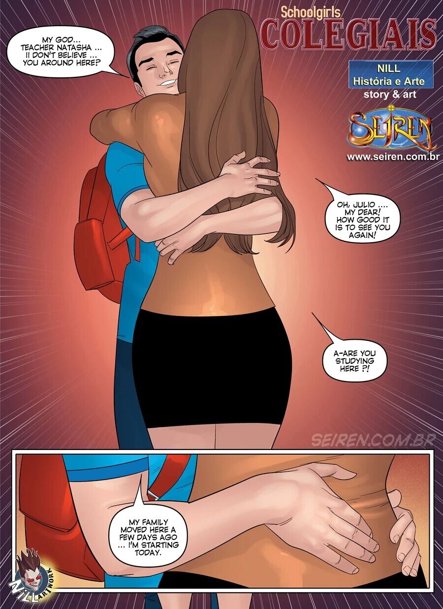 Schoolgirls  - 5 - english page 2 full