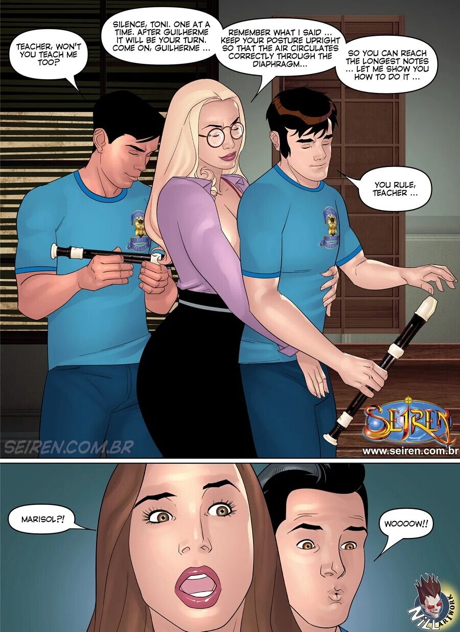 Schoolgirls  - 5 - english page 7 full
