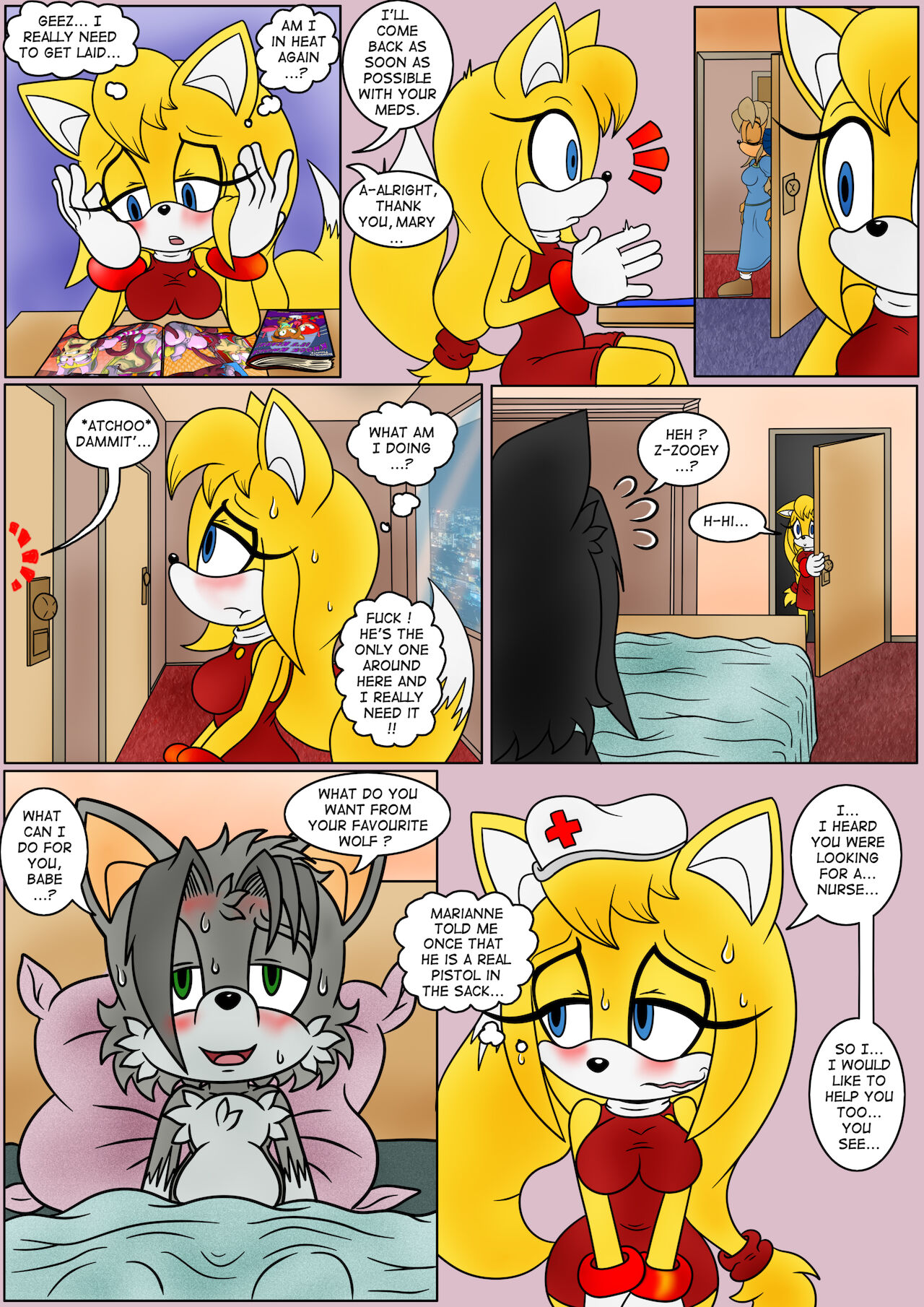 Naiar's Misadventures - Chapter 2 - Zooey the Fox  ENGLISH page 2 full