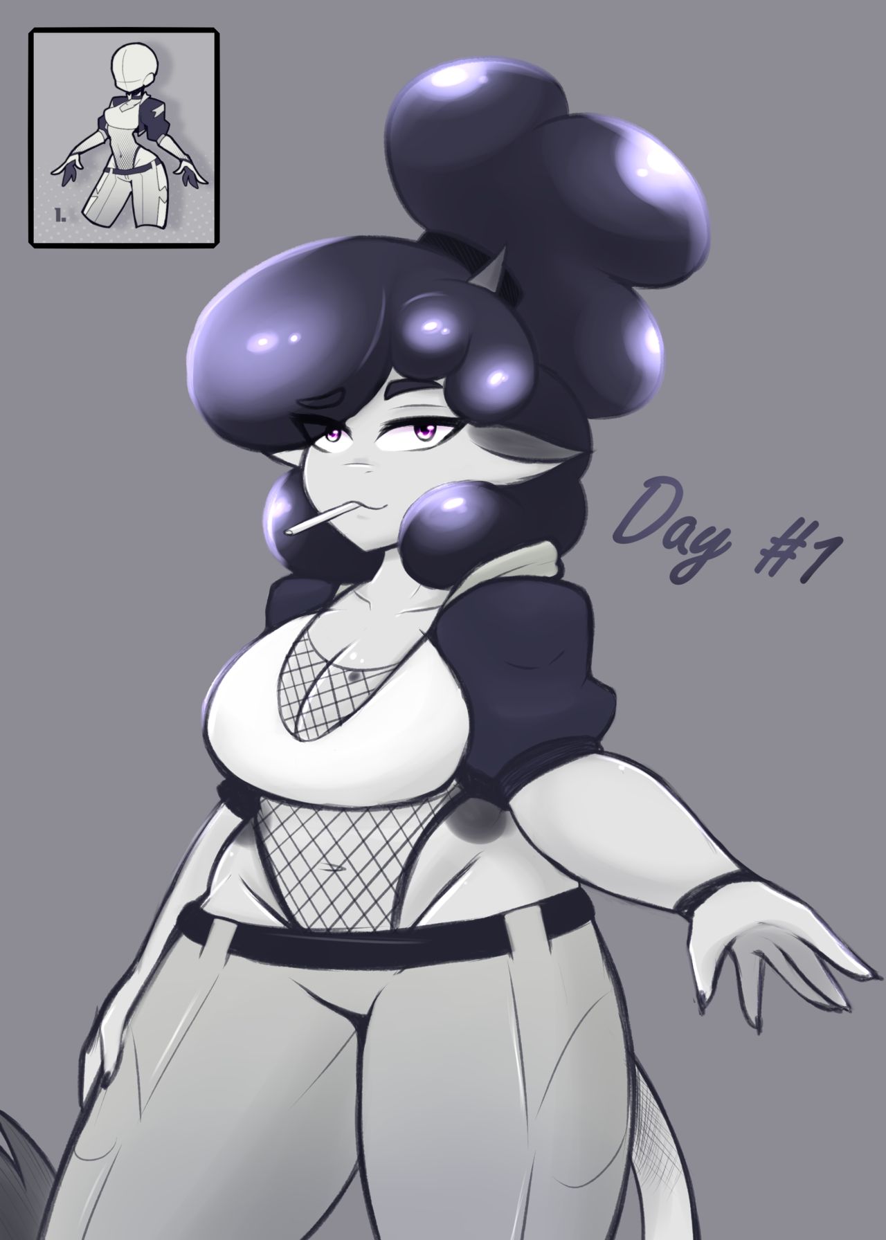Eva's Dressuptober - 2021 page 1 full