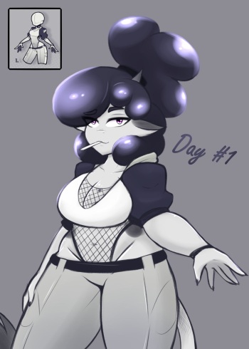 Eva's Dressuptober - 2021 cover