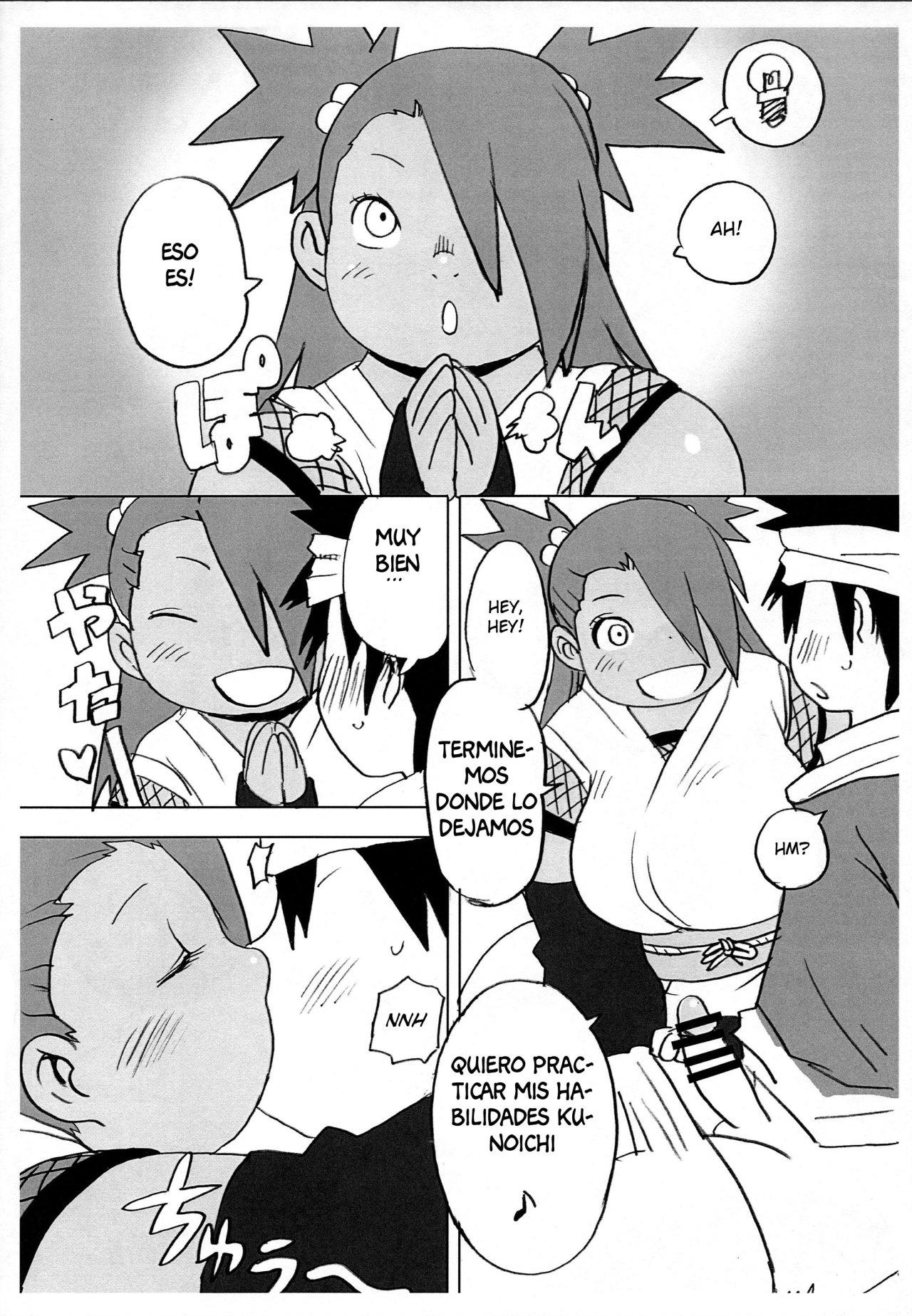 Akimichi Chocho Tadaima Kunoichi Shugyochu page 9 full