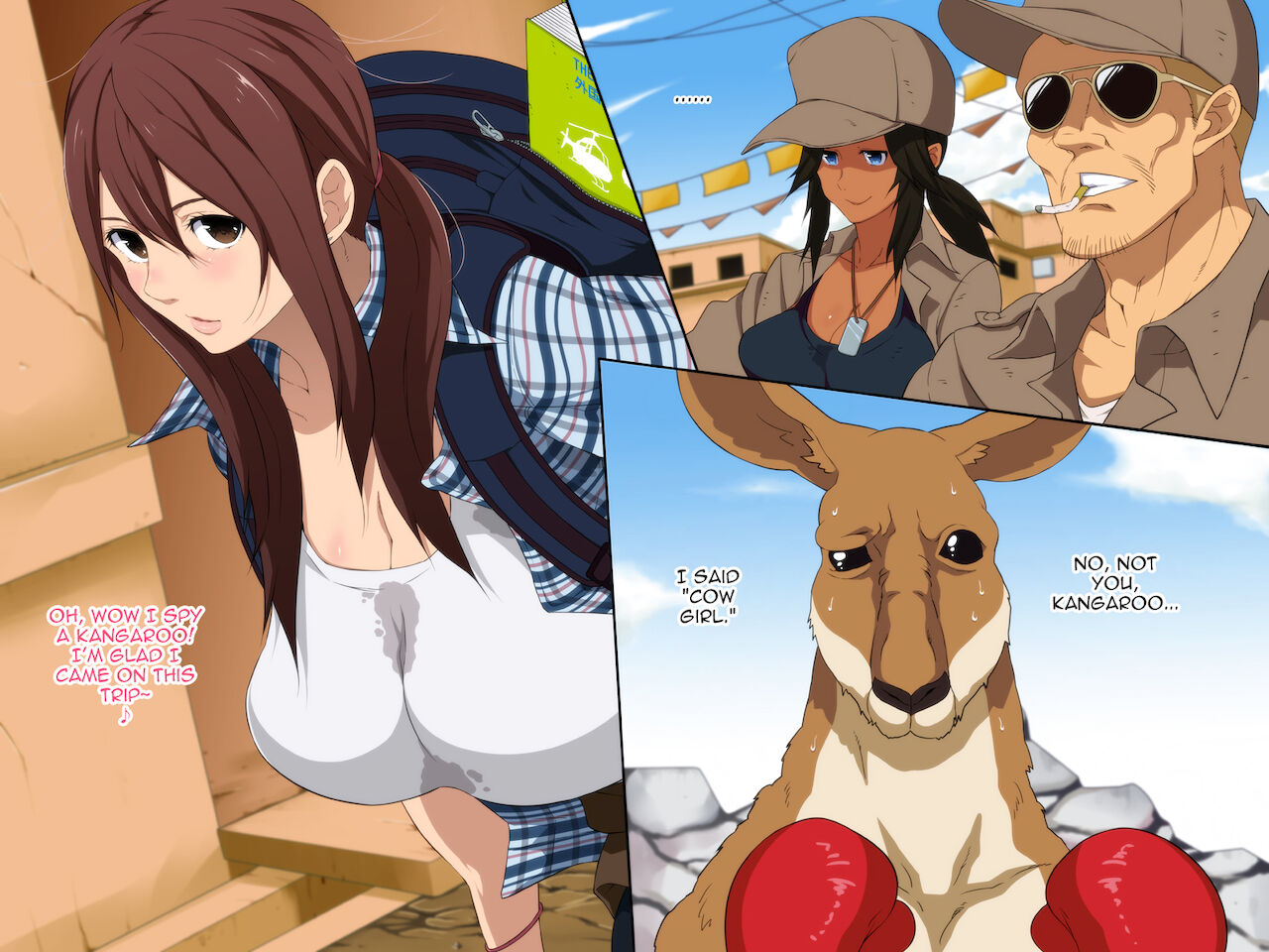 Oppai Chinko Backpacker Kaigai Hitoritabi! Kasshoku Chinko ni Ero Ero Sarechatta!! | Diary of a Backpacking College Futa!! page 5 full