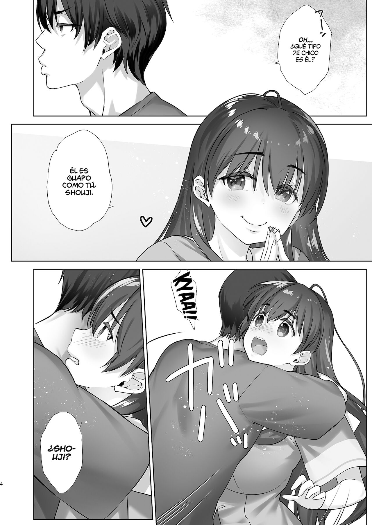 Teihanpatsu JK Onee-chan Manami wa S na Otouto ni Sakaraenai | La Colegiala Onee-san de Baja Resistencia, Manami, No Puede Oponerse a su Hermano Menor S page 4 full