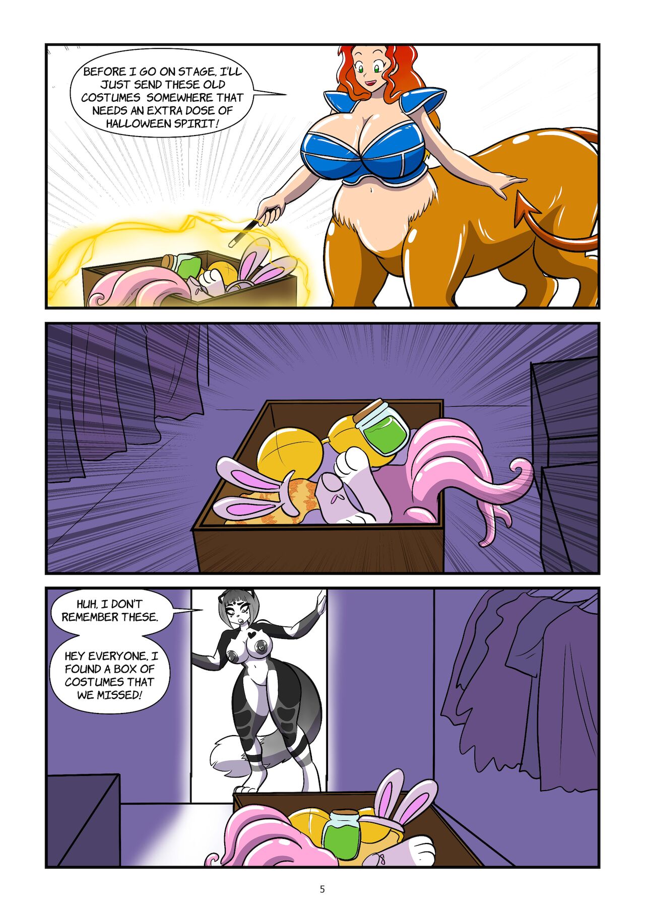 Carnivorous Costumed Cravings page 5 full
