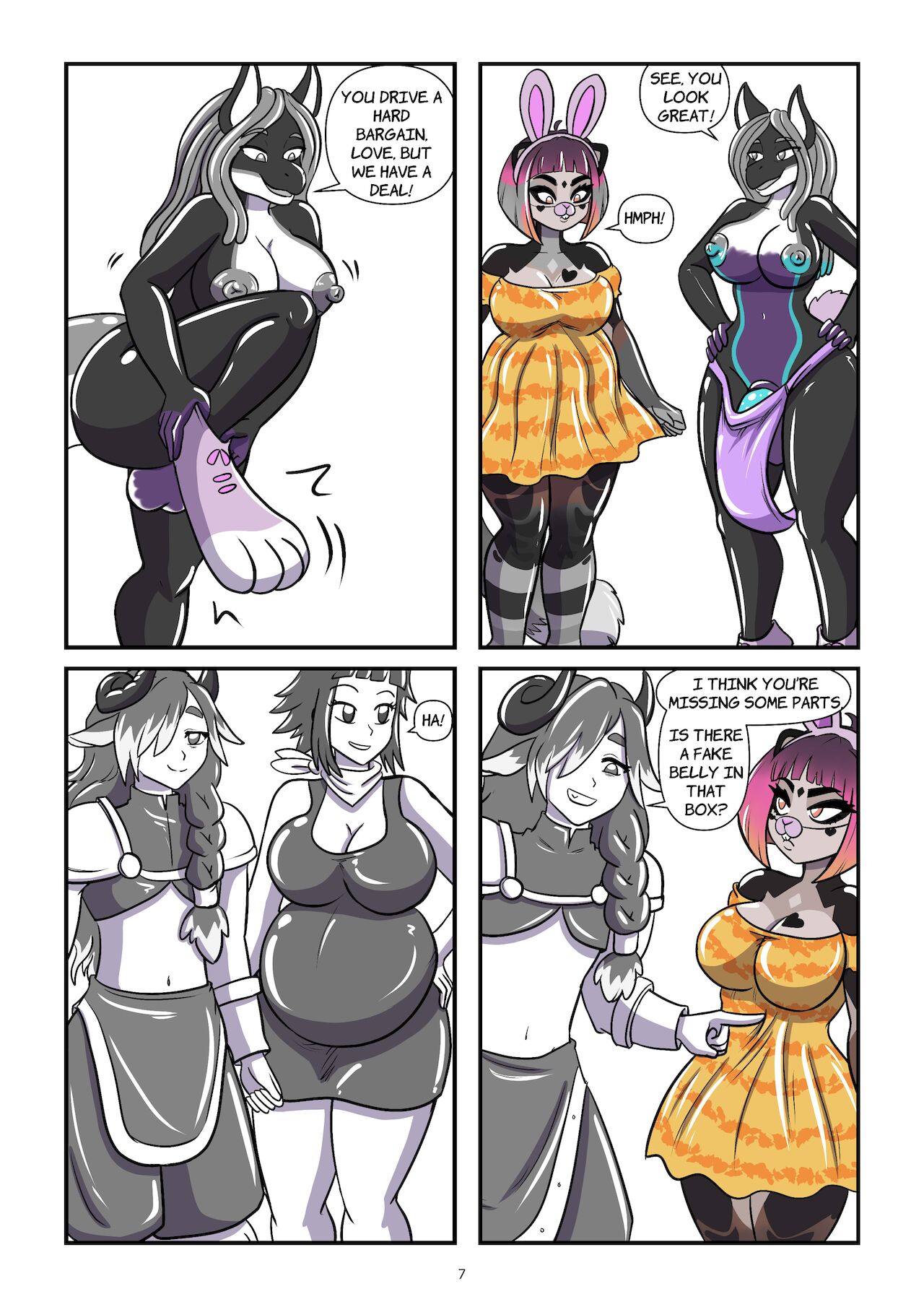 Carnivorous Costumed Cravings page 7 full