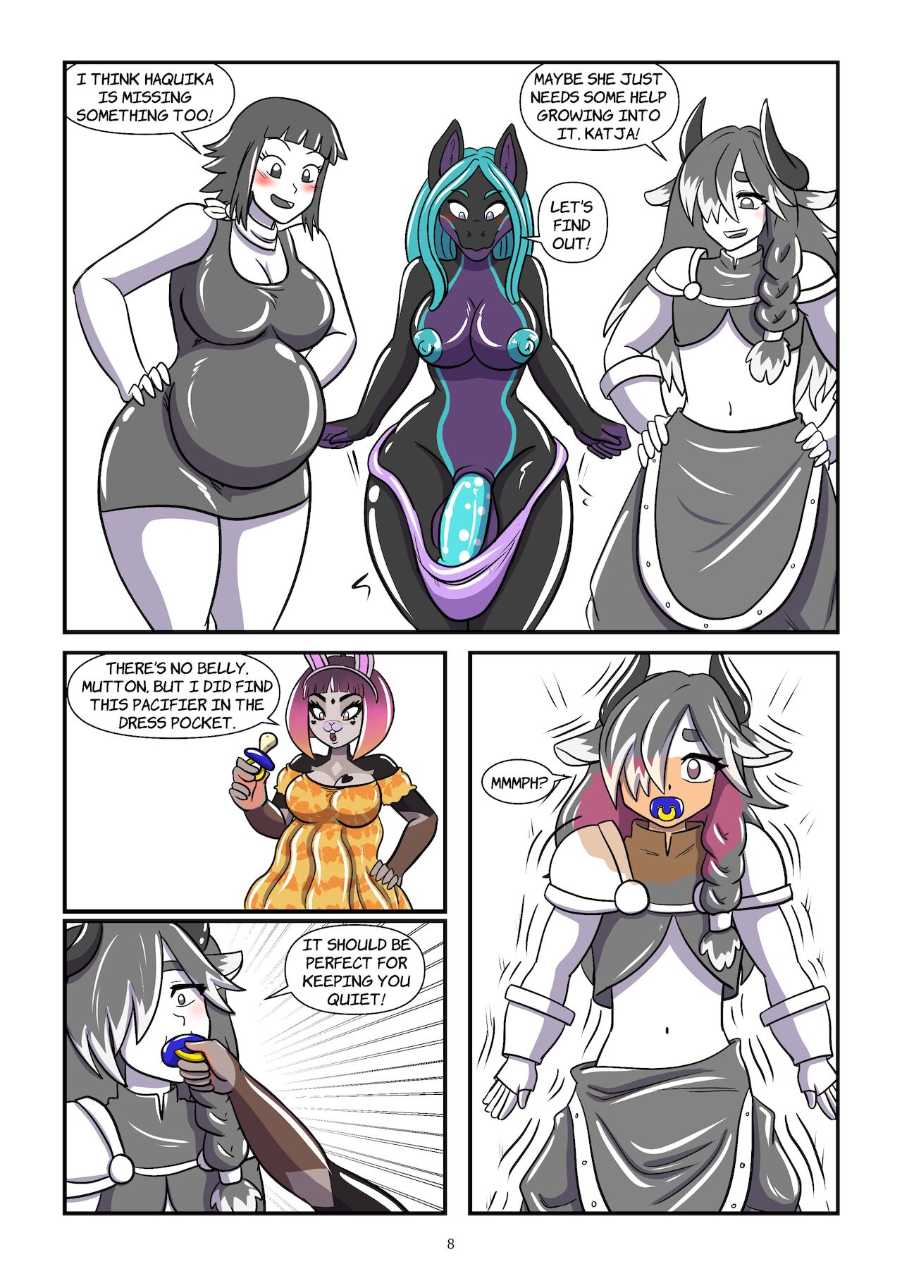 Carnivorous Costumed Cravings page 8 full