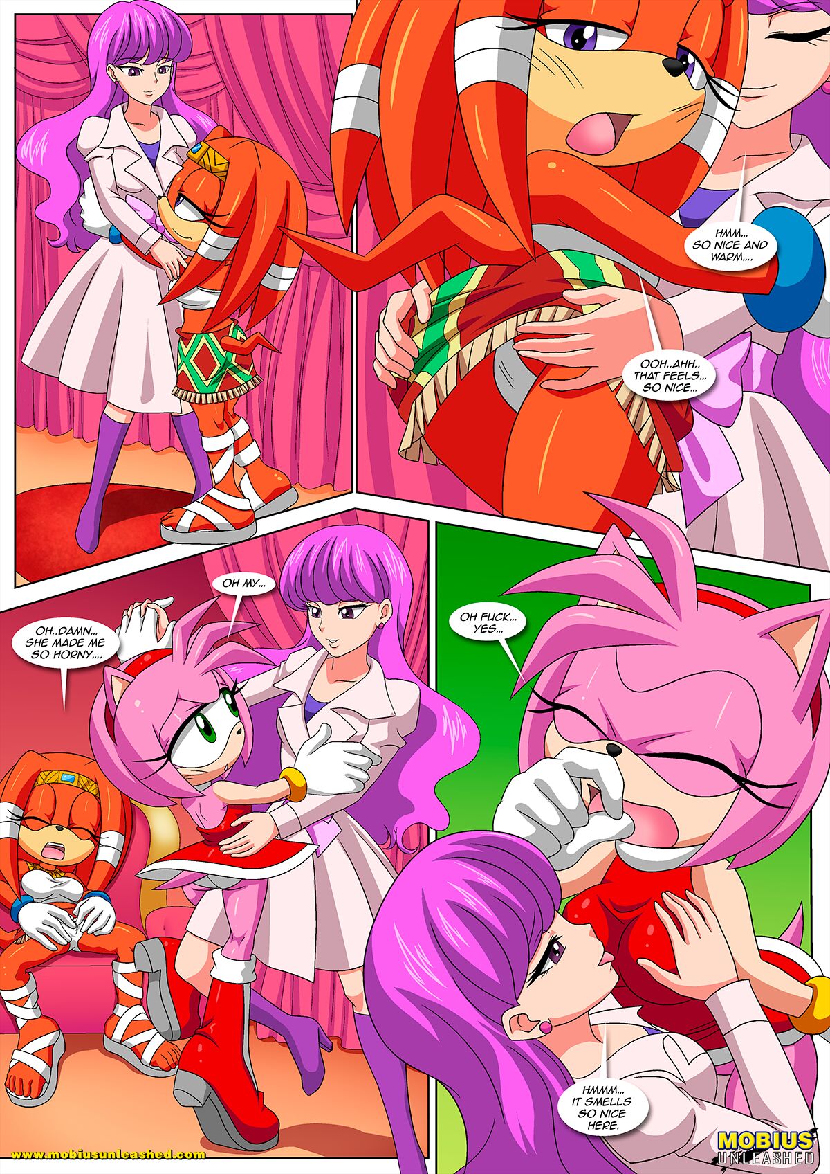 Sonically Sapphic Story page 7 full