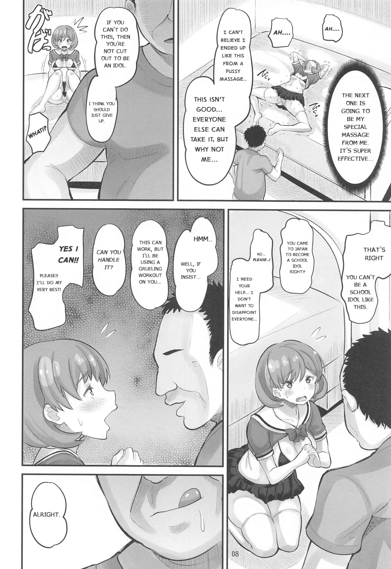Keke Himitsu no Daitokkun!! | Tang Keke's Secret Special Training!! page 7 full