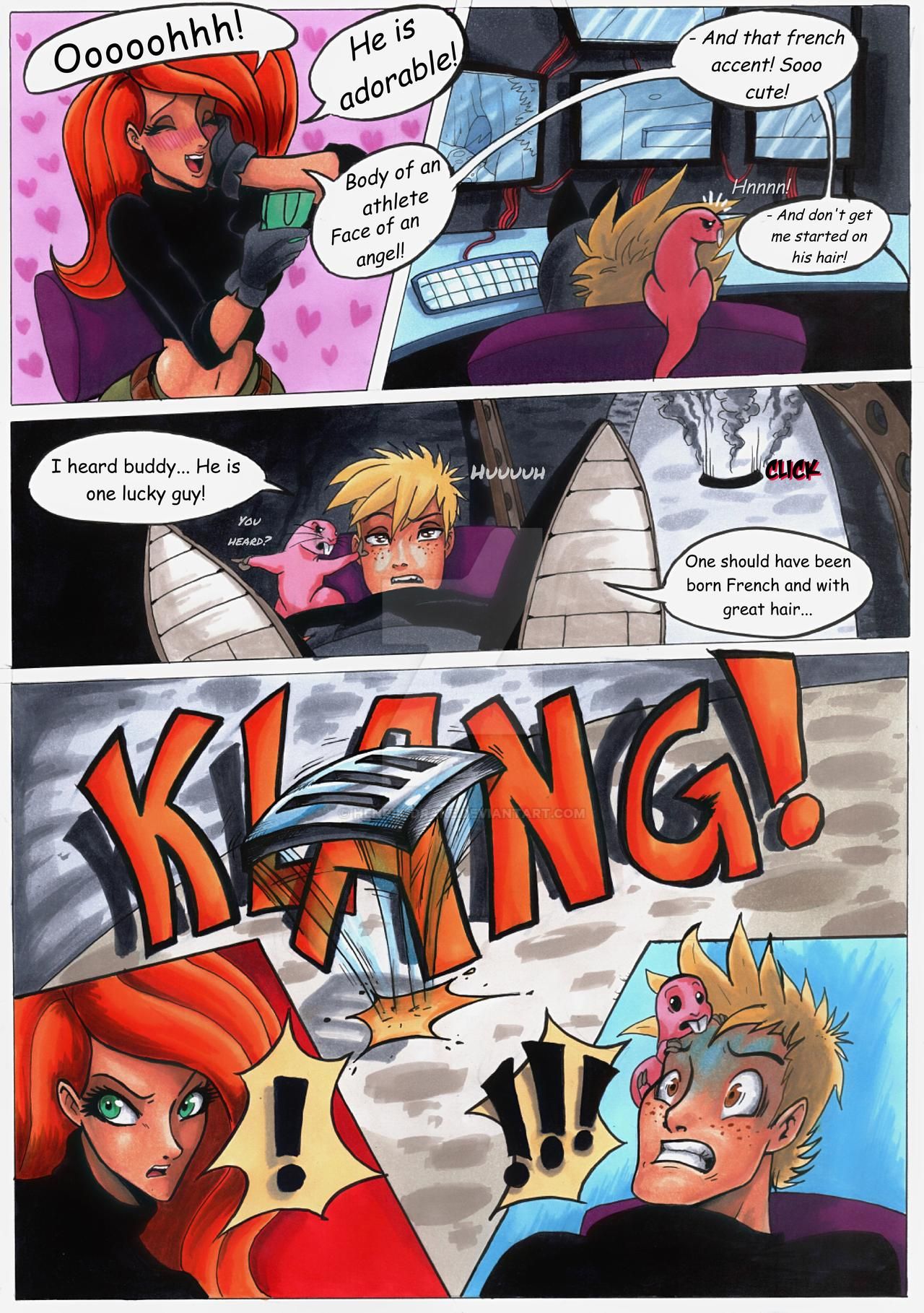 Ron Stoppable and His New Pets page 4 full