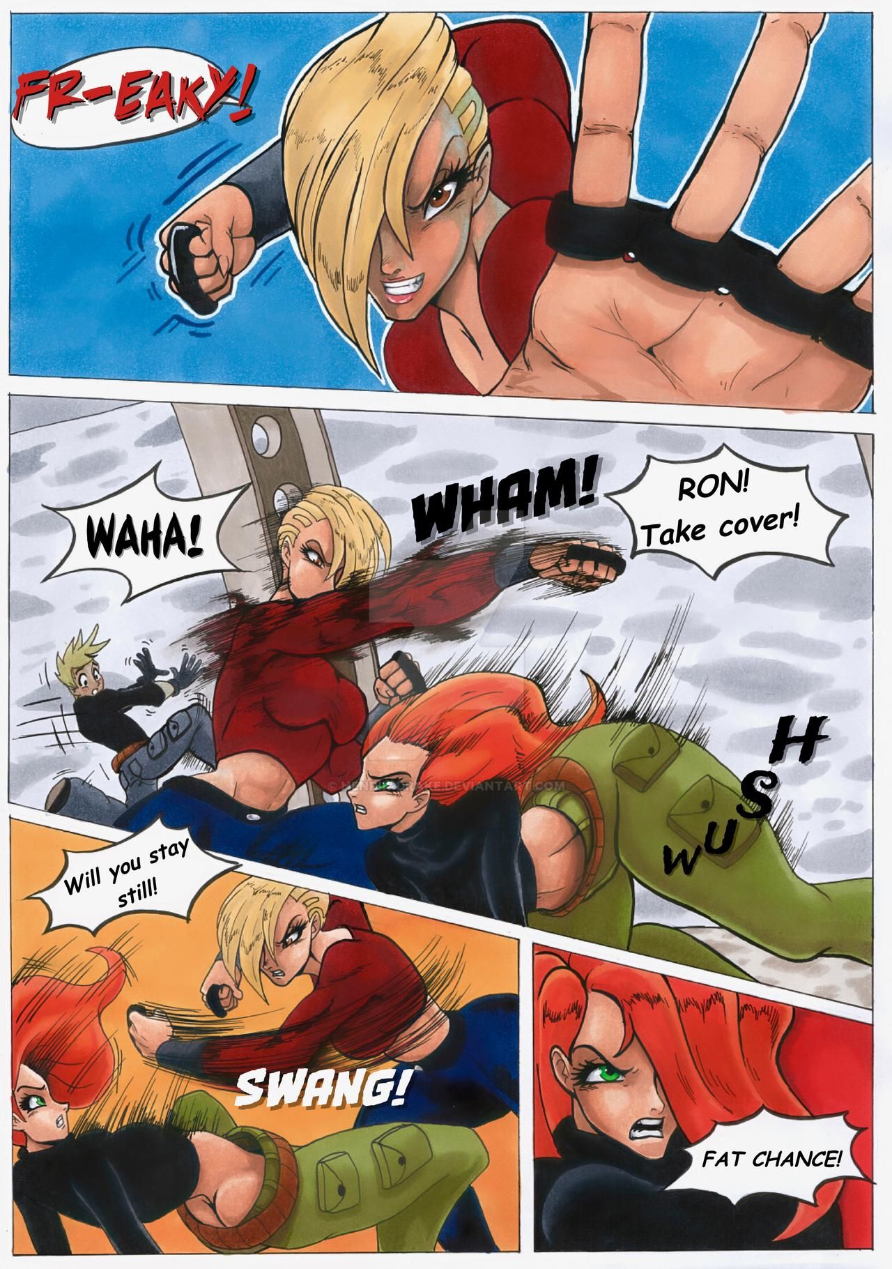 Ron Stoppable and His New Pets page 7 full