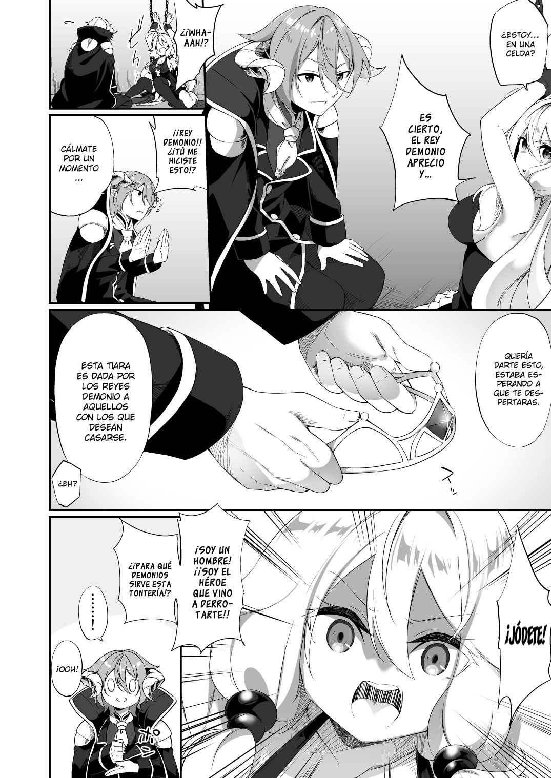 Fukushuu ni Moeru Yuusha-sama, TS shite Buji Maou-sama no Oyome-san ni Naru. page 7 full