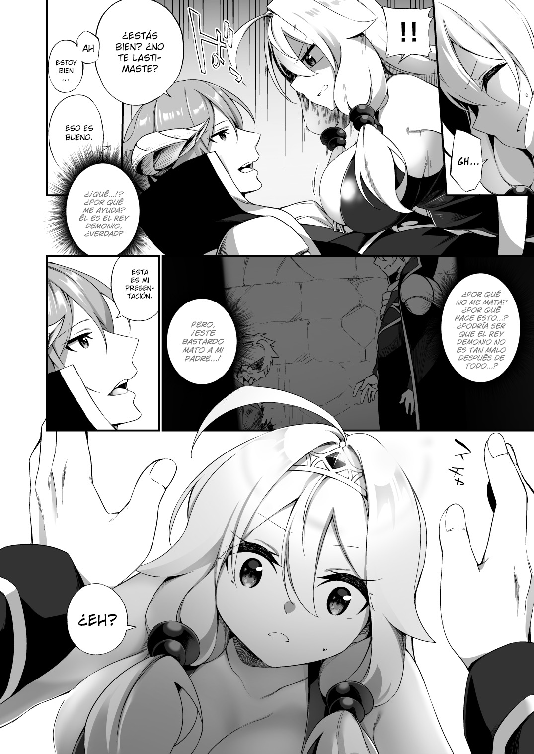 Fukushuu ni Moeru Yuusha-sama, TS shite Buji Maou-sama no Oyome-san ni Naru. page 9 full
