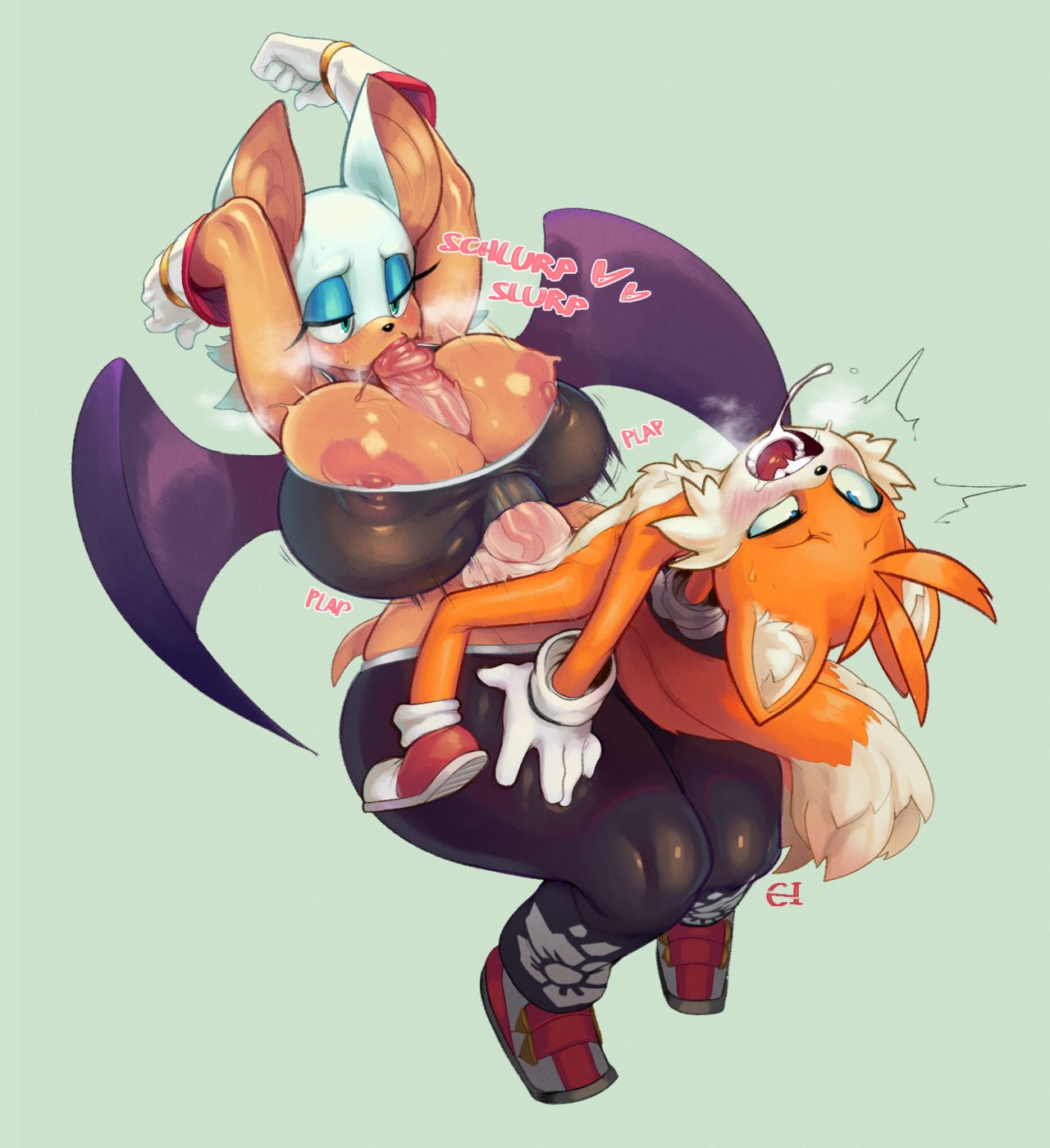 Tails and Rouge page 7 full