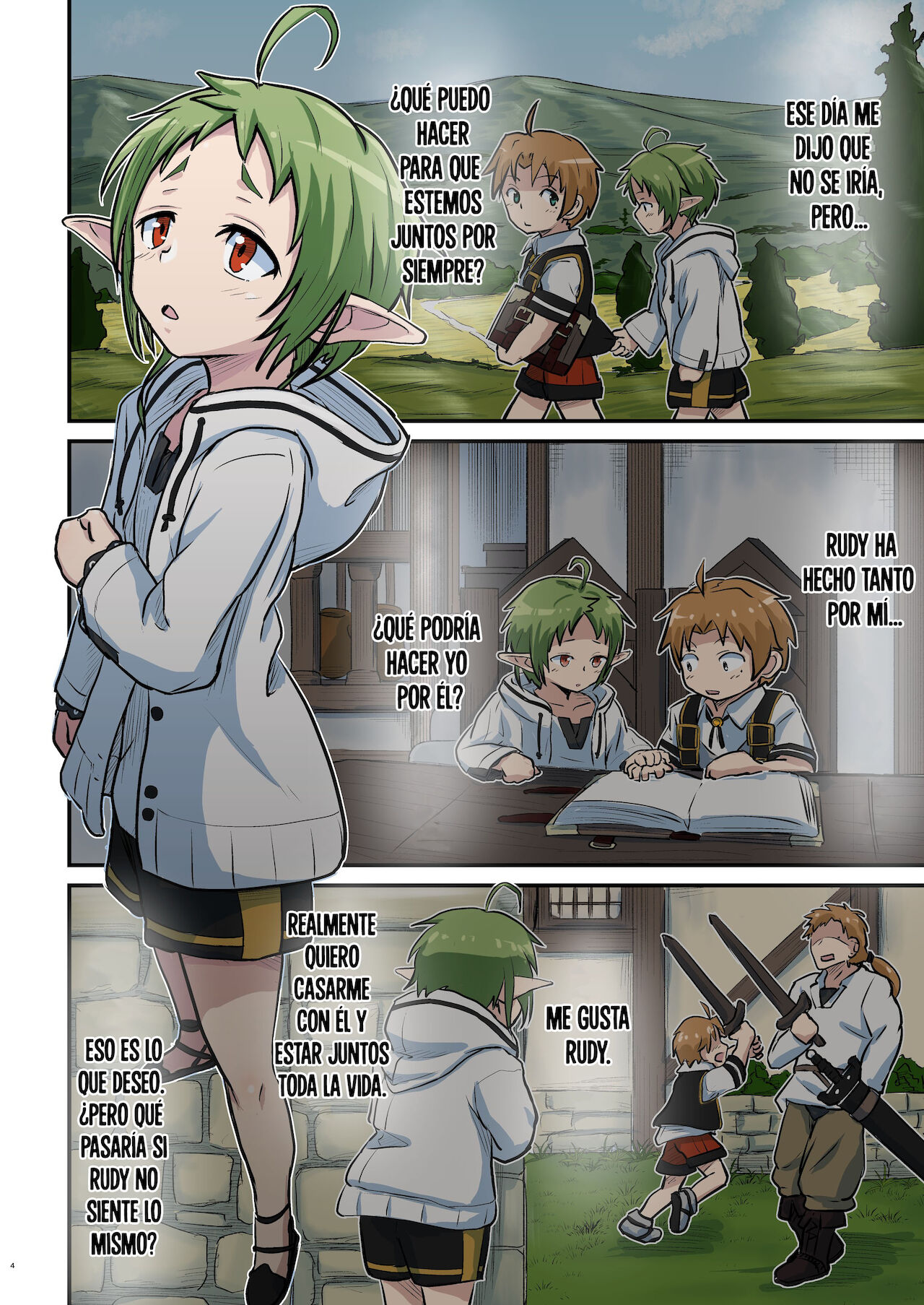 Mushoku!  | ¡Mushoku! page 4 full