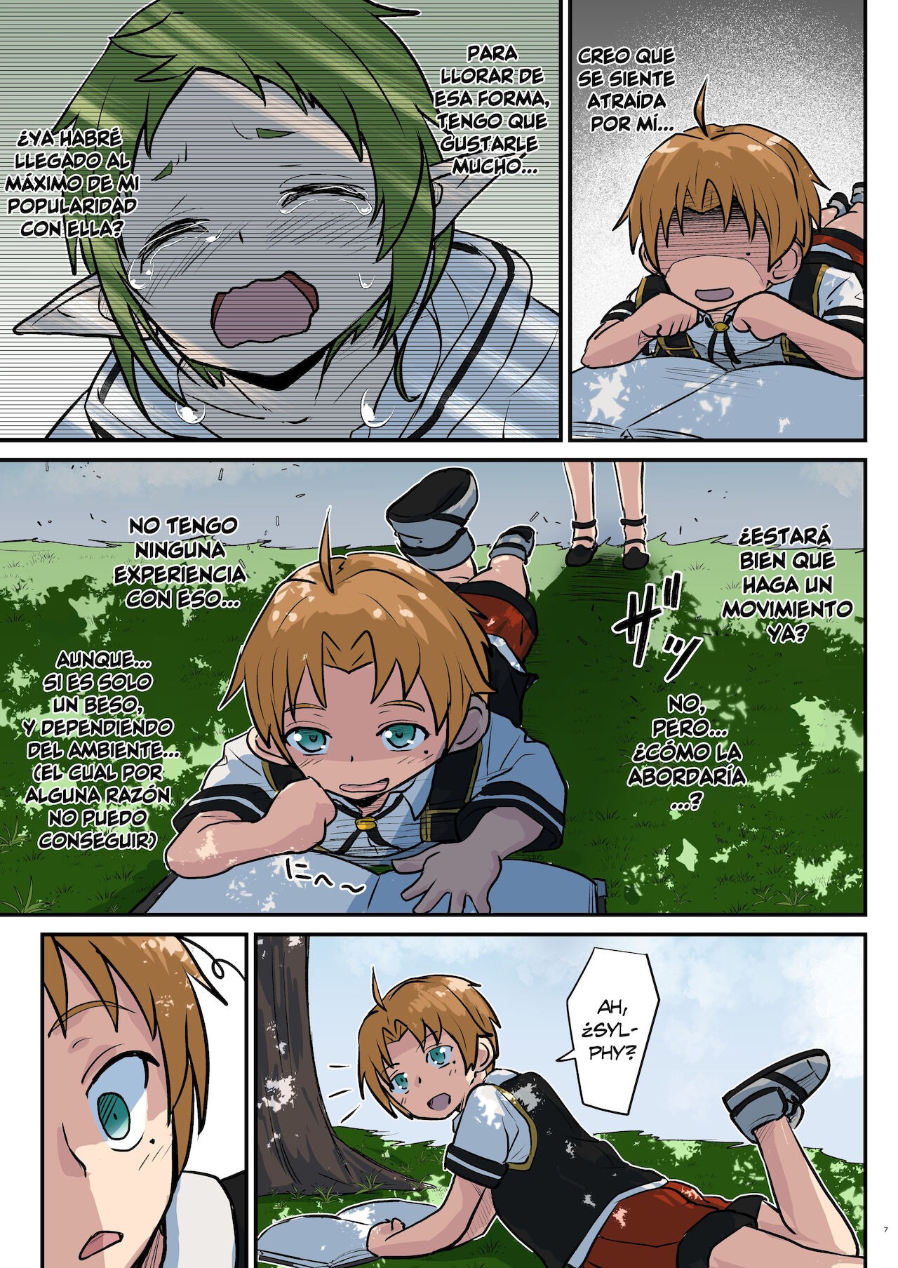 Mushoku!  | ¡Mushoku! page 7 full