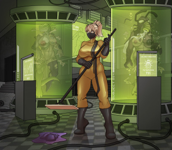 Lab Duty + Total Corruption cover