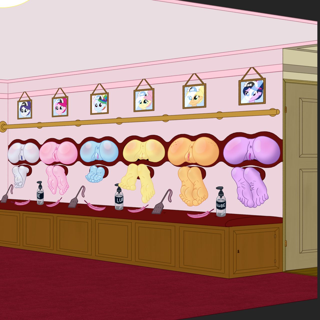 Equestria Girls Stuck In A Wall page 2 full