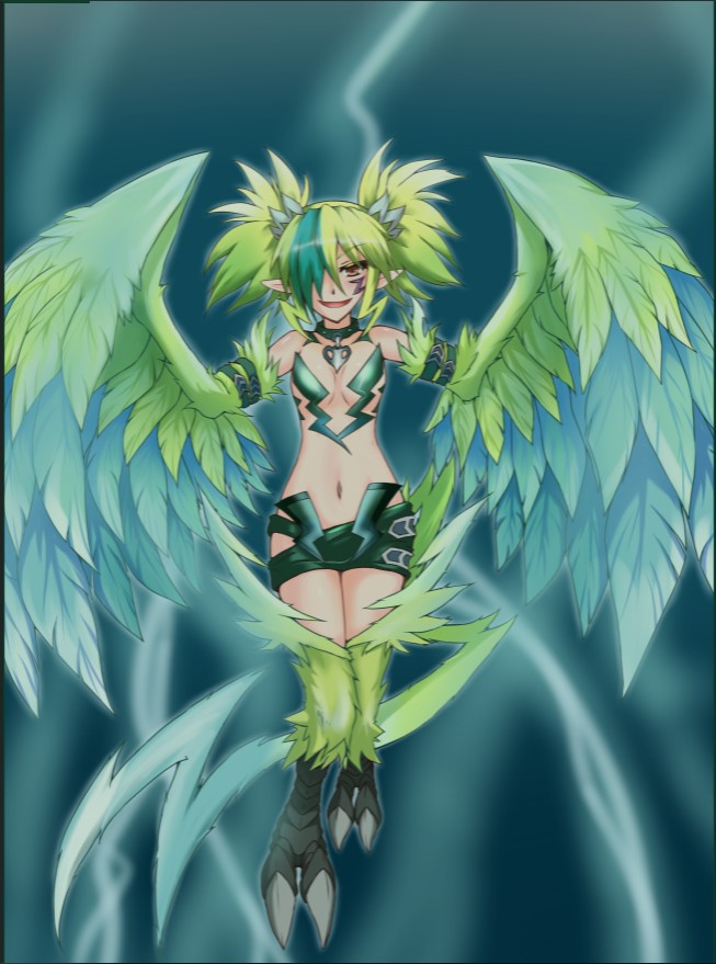 Monster Girl Encyclopedia Art Book page 5 full