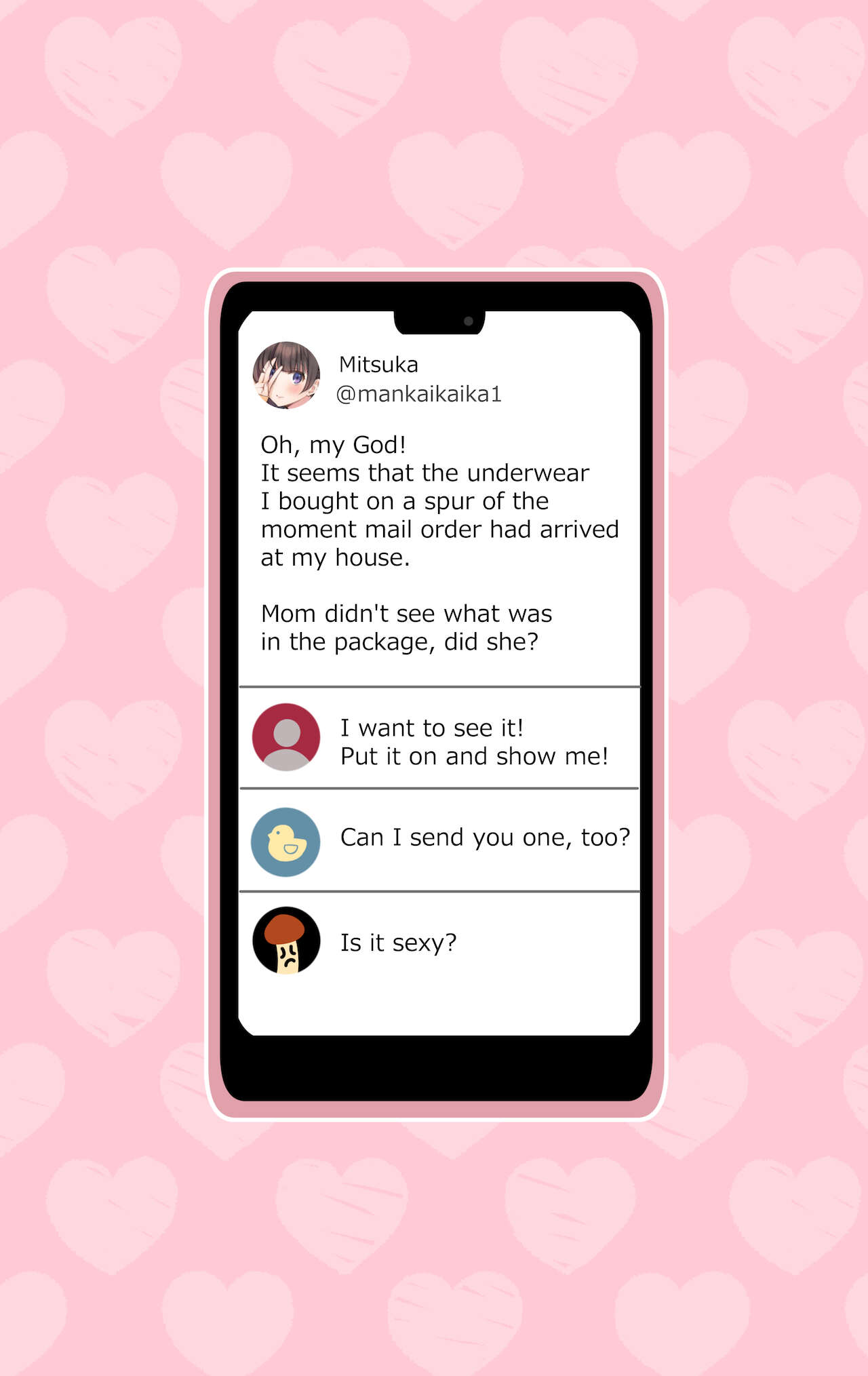 Secret account Mitsuka-chan ❤part6 page 5 full