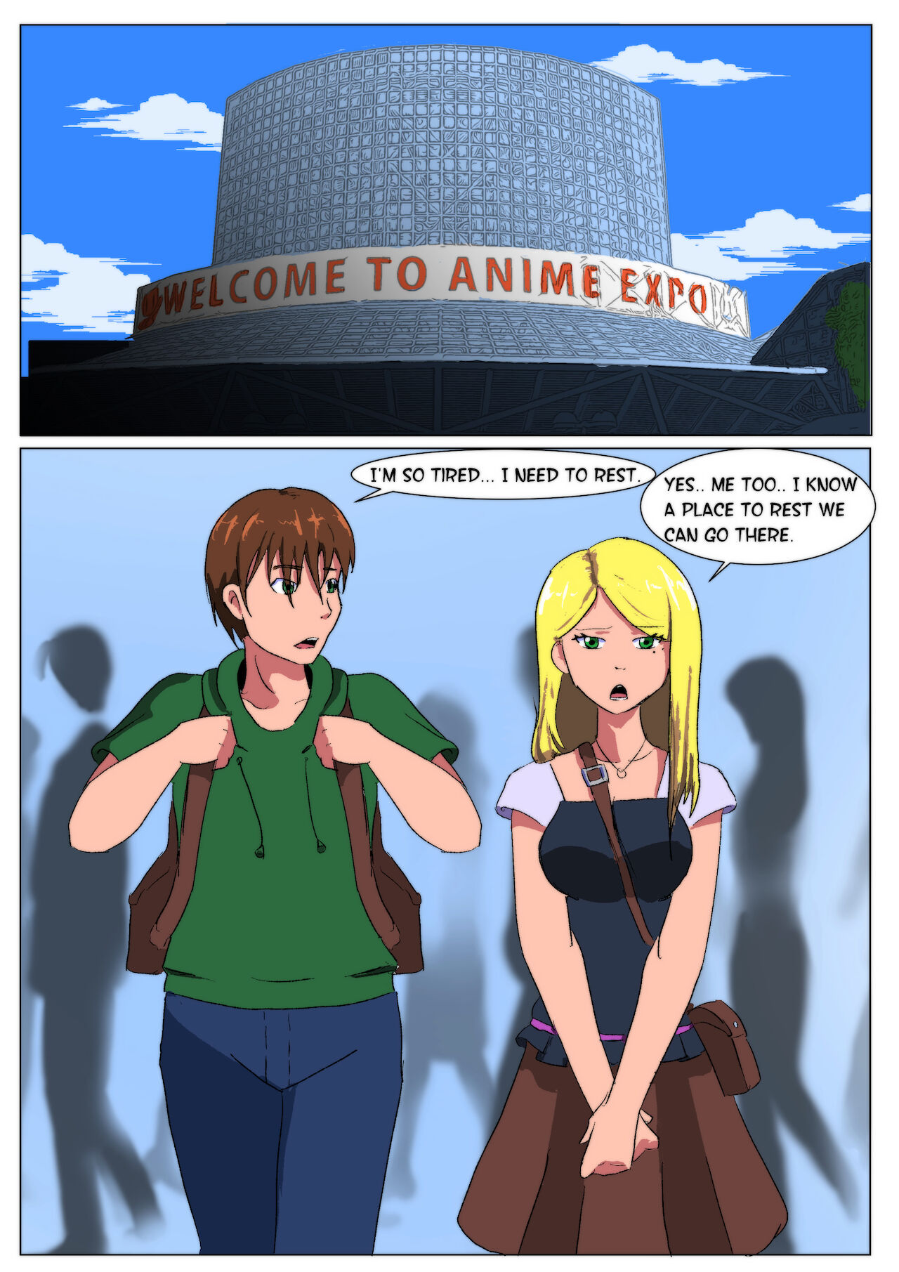 Vtuber Expo Commission page 1 full