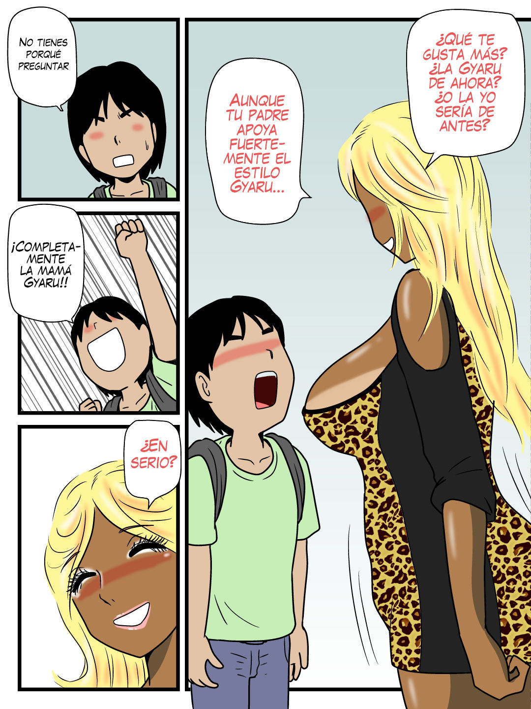 Majime na Haha ga Akuyuu no Eikyou de Bitch ni Natte ita | Mi estricta madre se convirtió en una perra por culpa de su amiga page 9 full