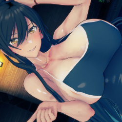 白瀬咲耶 スク水