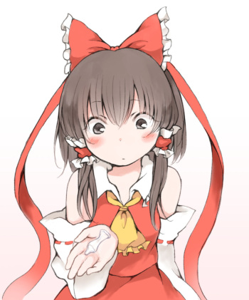 Reimu-san ni Shiyouzumi gomu wo watashitemitara cover