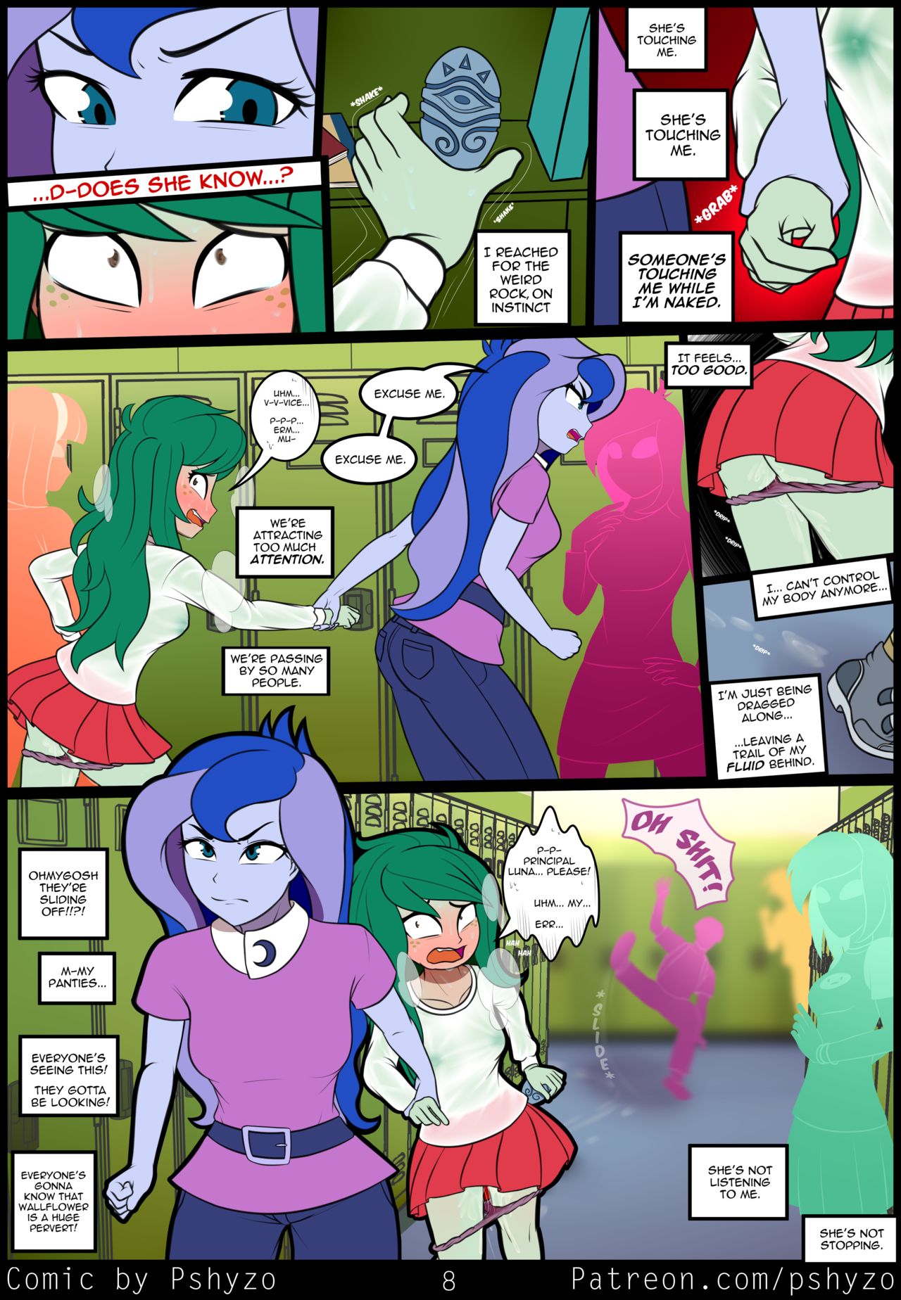 Scopophilia Study Exhibitionist WallFlower page 9 full