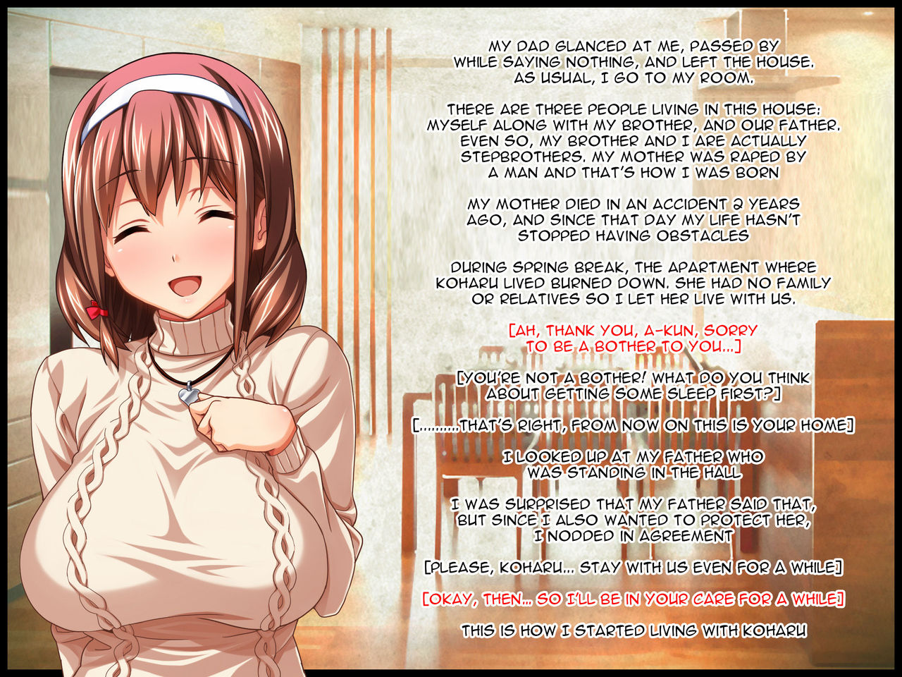 Kedamono-tachi no Sumu Ie de ~Daikirai na Saitei Kazoku to Kanojo to no Netorare Doukyo Seikatsu~ Zenpen page 4 full