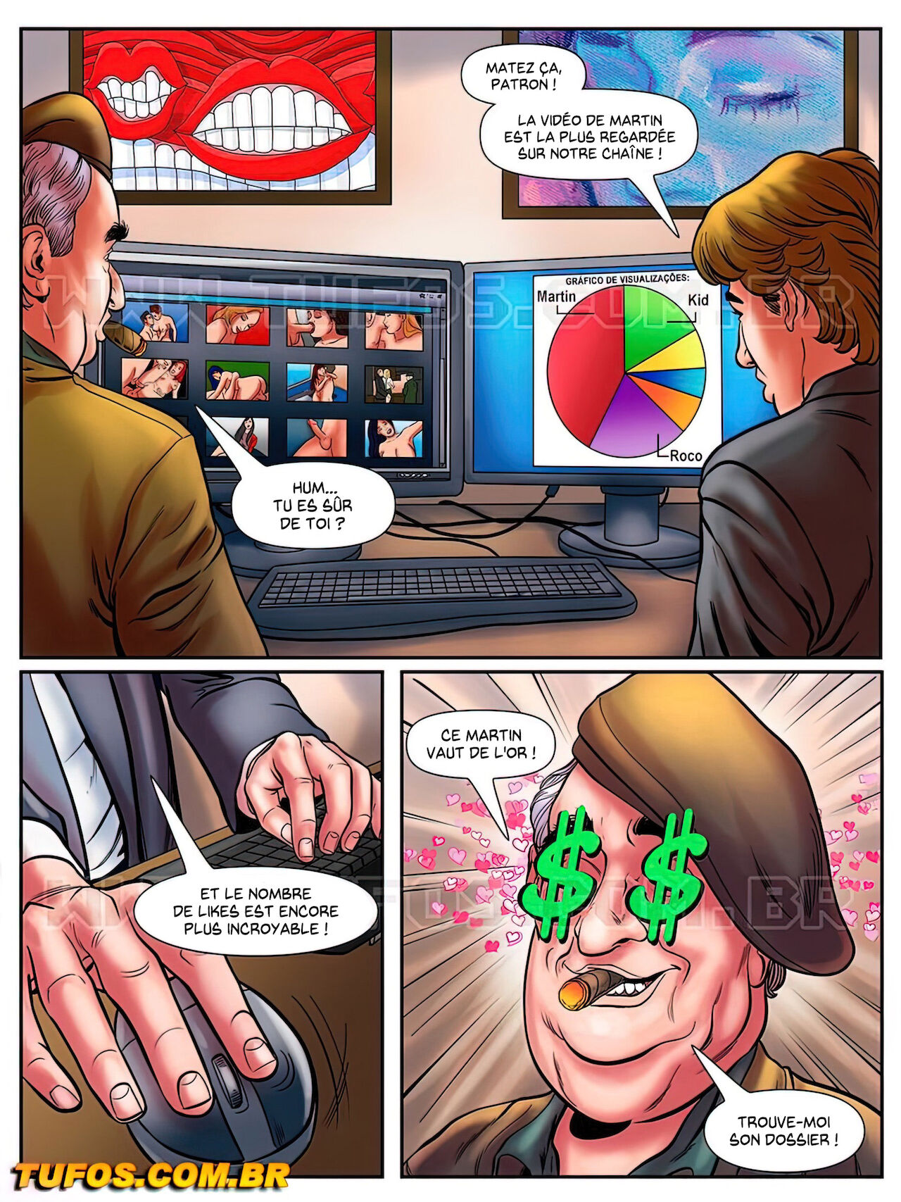 The Nerd Stallion 13 - Reversed Gang Bang page 2 full