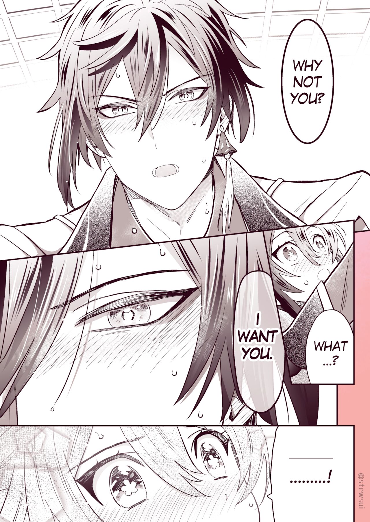 Zhongli x Hu Tao love story hentai doujinshi page 8 full