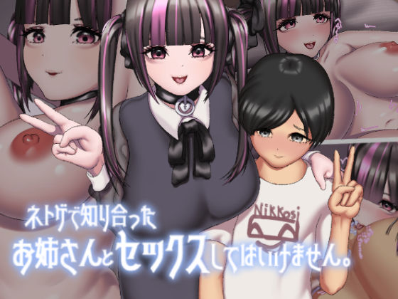 ネトゲで知り合ったお姉さんとセックスしてはいけません。 page 1 full