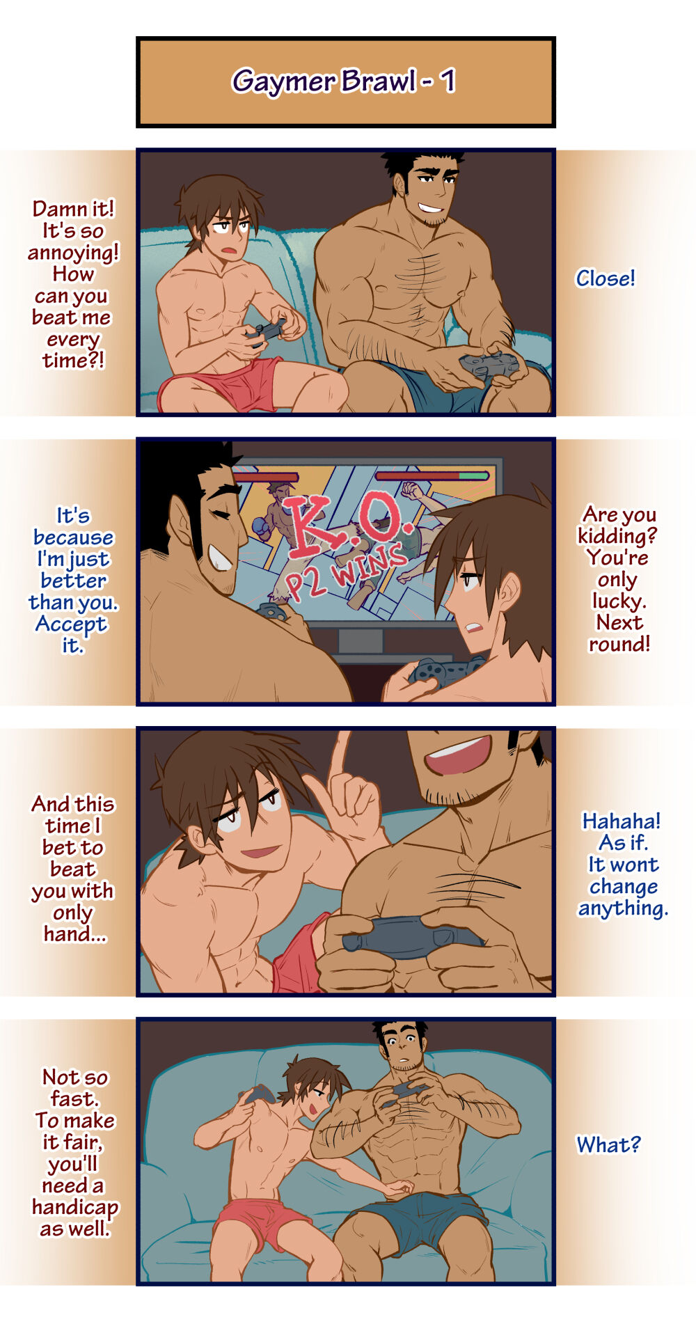 Gaymer Brawl page 1 full