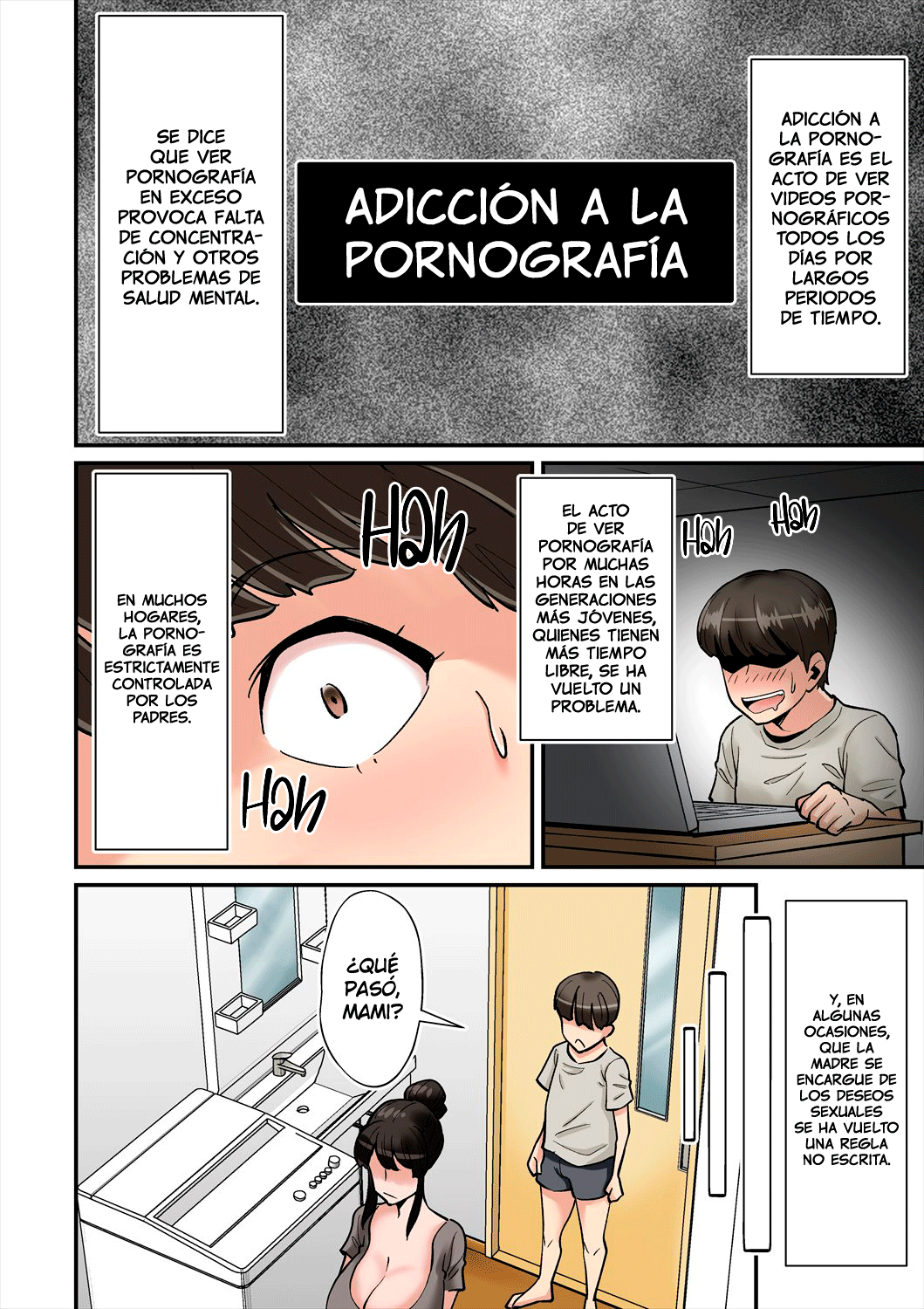 Mamá loca por la verga de su hijo page 2 full