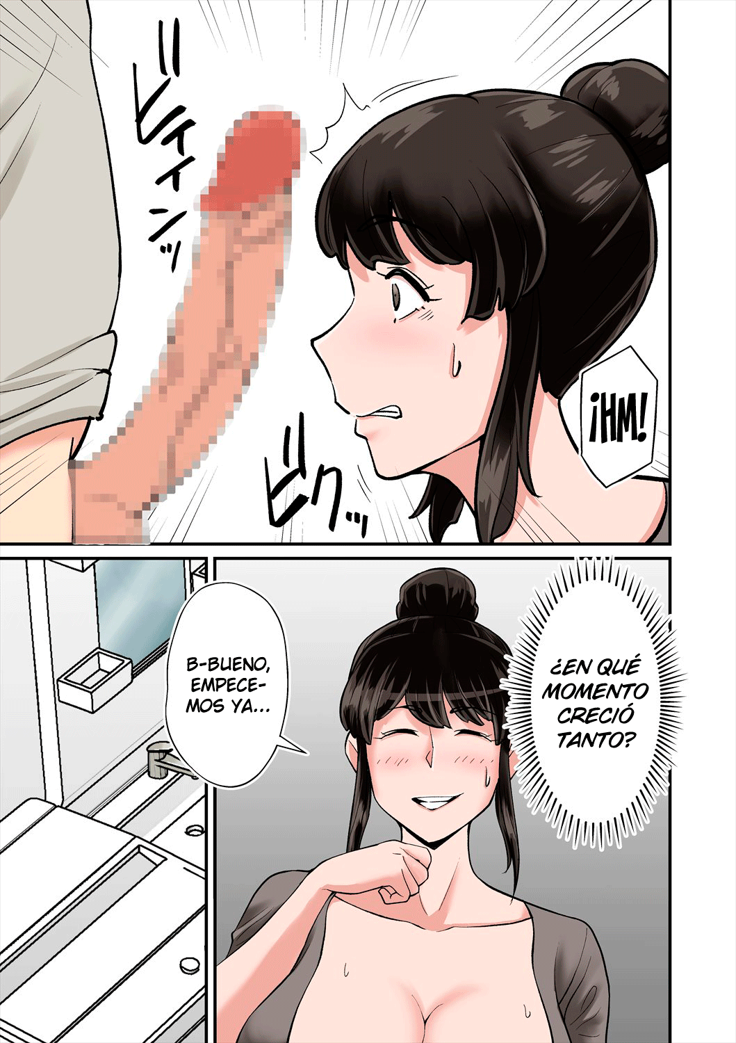 Mamá loca por la verga de su hijo page 5 full