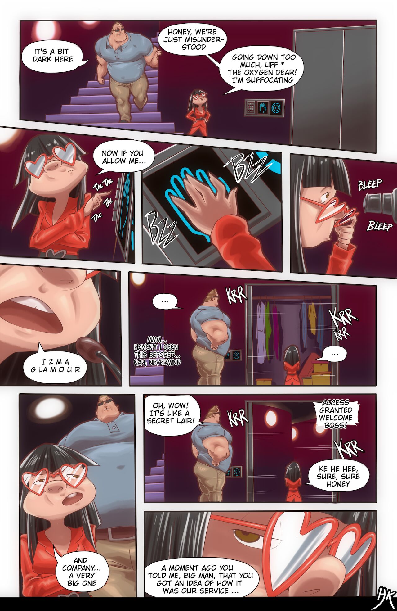 Helping Hand Full Comic ENG by ZombieHK page 7 full