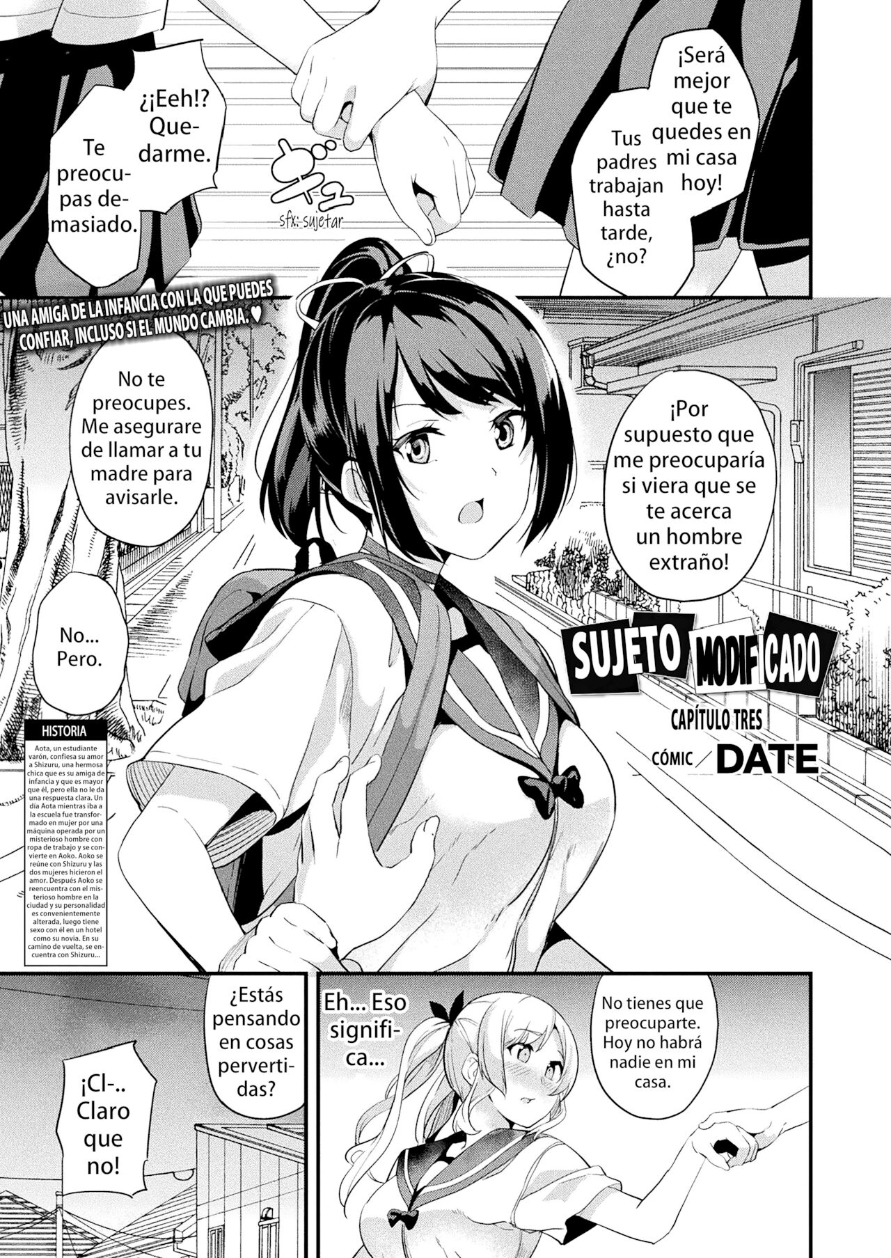 Kaihen Taishou Dai 3-wa | Sujeto Modificado Capitulo Tres page 1 full