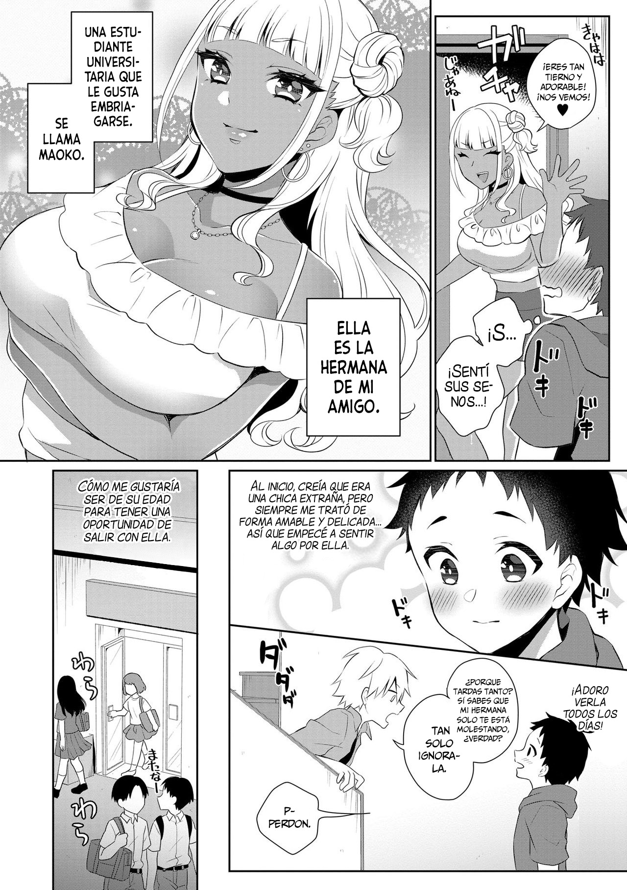 Doutei Gui Bitch Gal Maoko | El Virgen que se Comió a la Perra Gal Maoko page 4 full