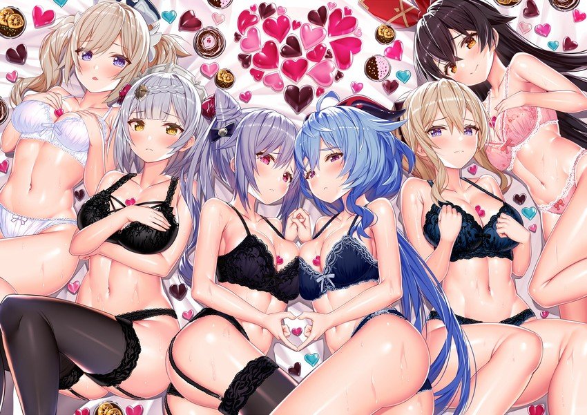 Genshin Impact Girls page 6 full