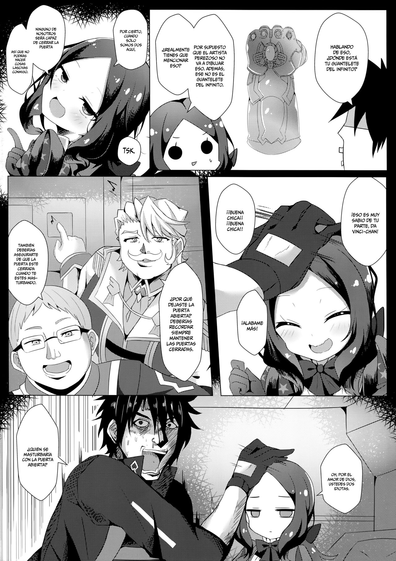 Chotto Iyarashiin dakedo Da Vinci no Odeko o Mita Toki Ore wa Kakin Shita!! page 3 full