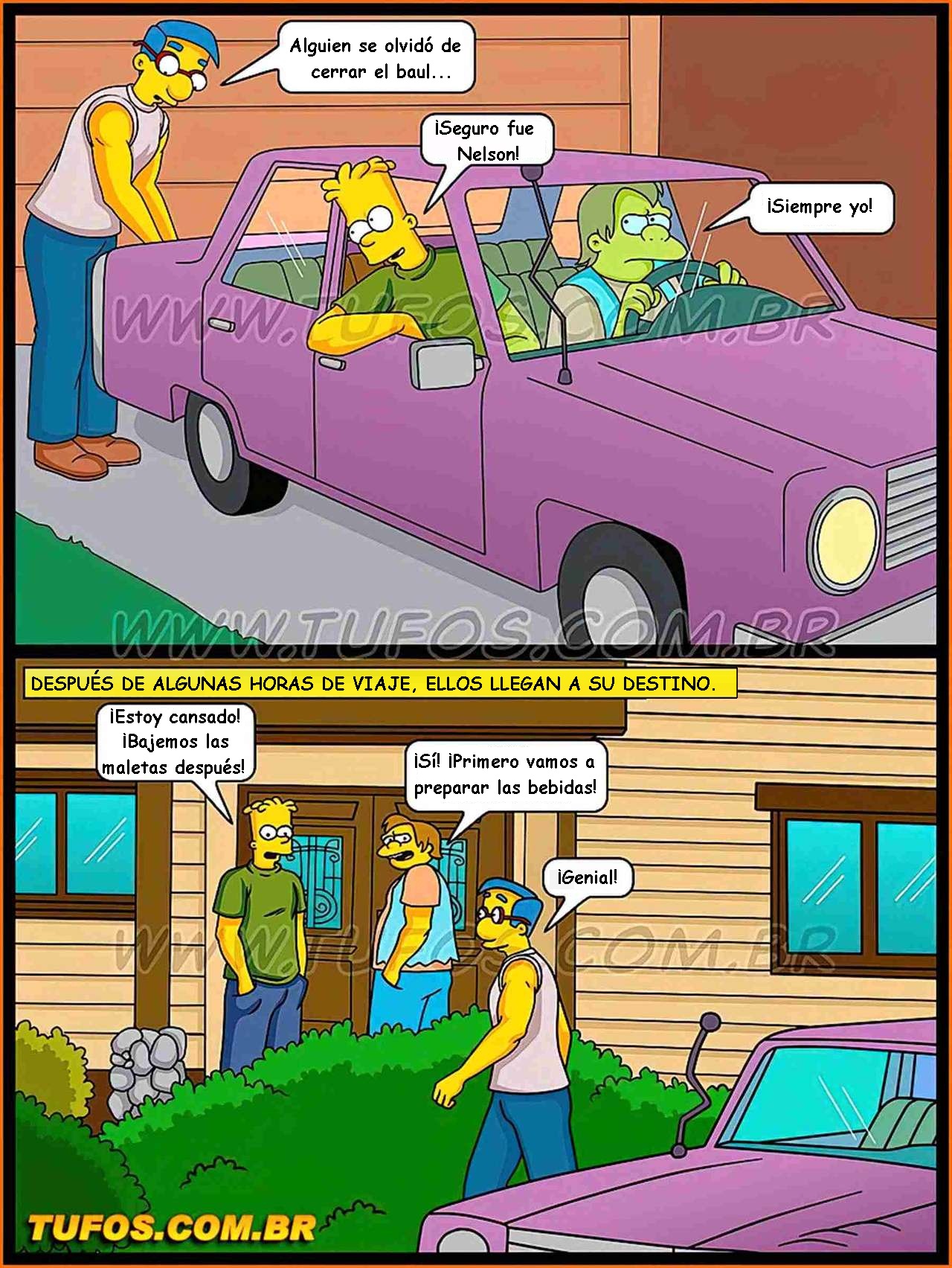 Simpsons xxx - Locas vacaciones en la cabaña page 3 full
