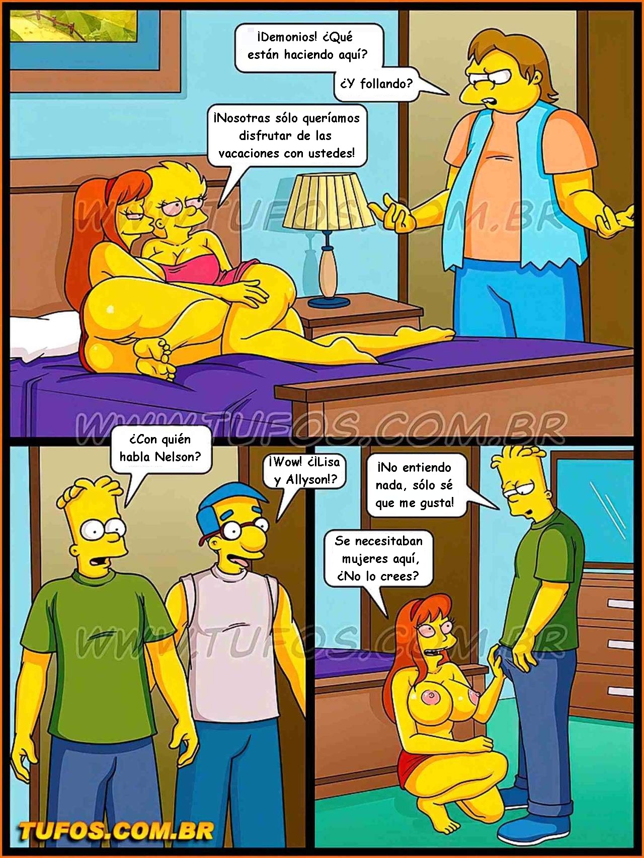 Simpsons xxx - Locas vacaciones en la cabaña page 7 full
