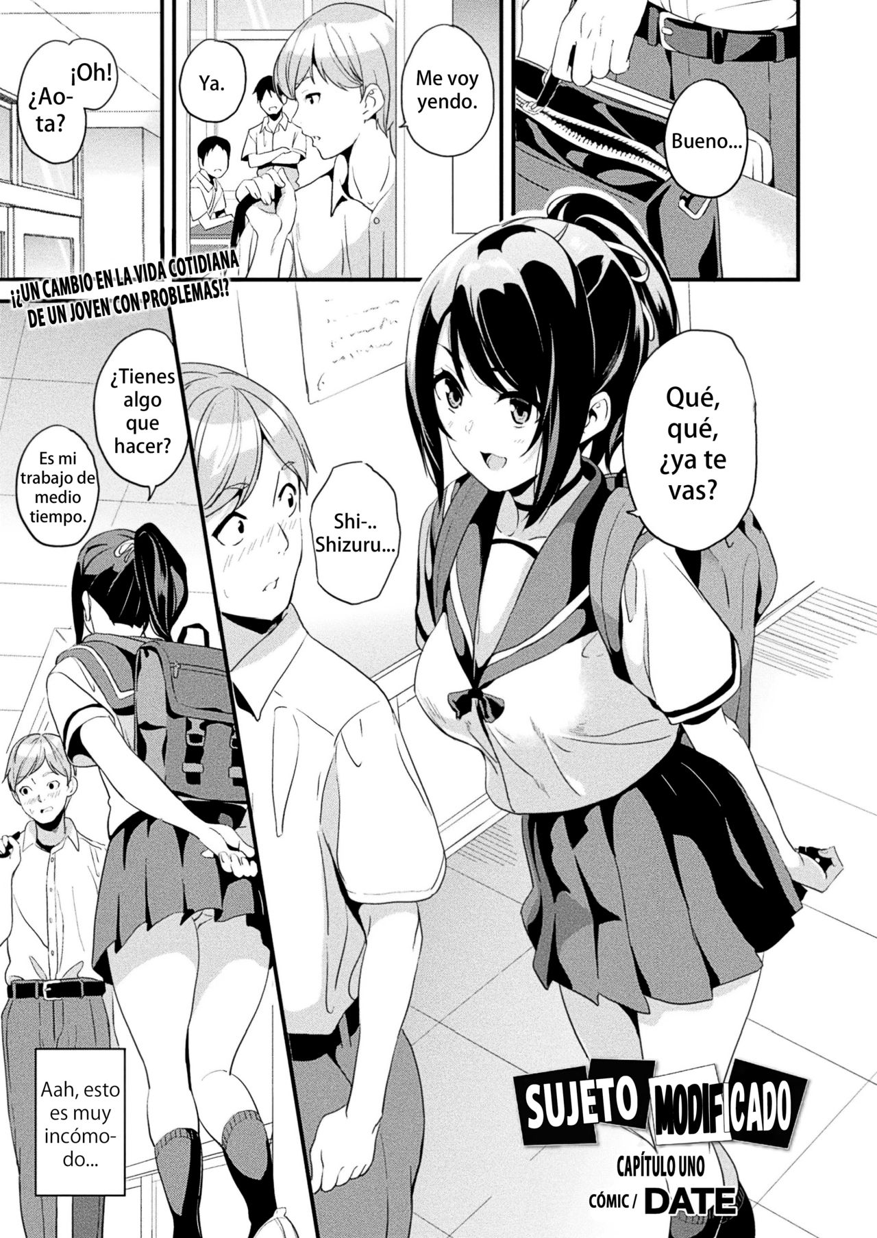 Kaihen Taishou Zenpen | Sujeto Modificado Capítulo Uno page 1 full